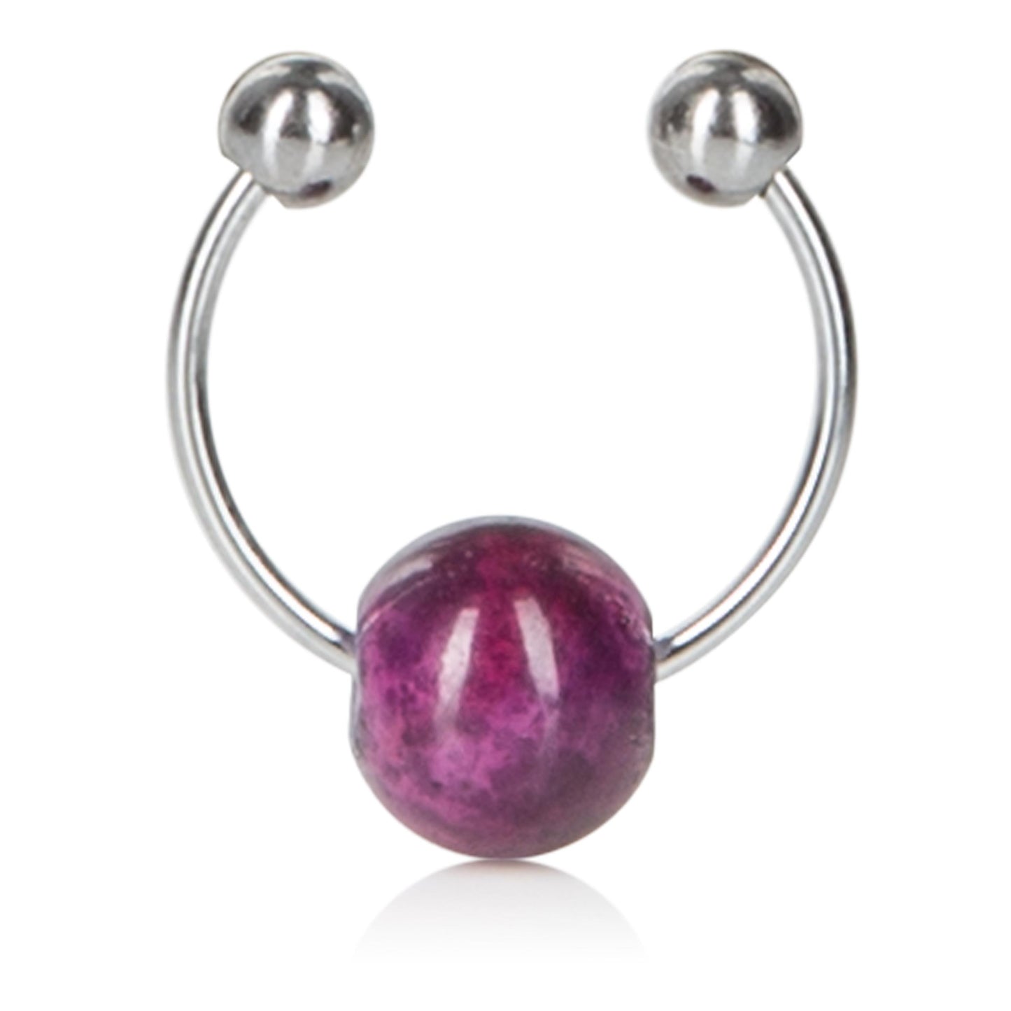 Purple Chain Nipple Clamps - Not Very Vanilla