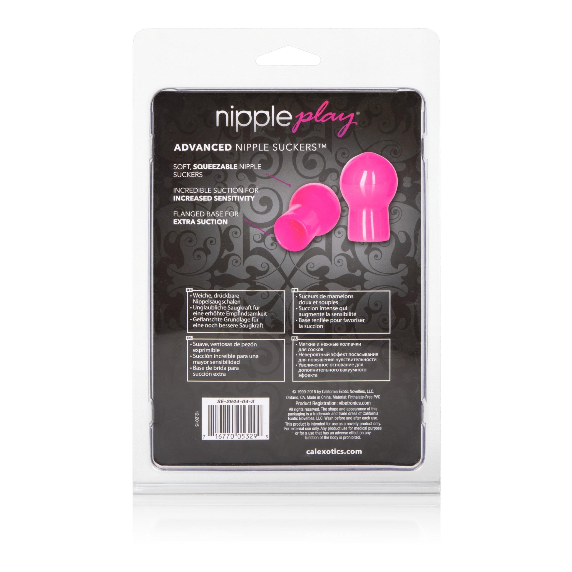 Nipple Play Advanced Nipple Suckers - Pink - Not Very Vanilla