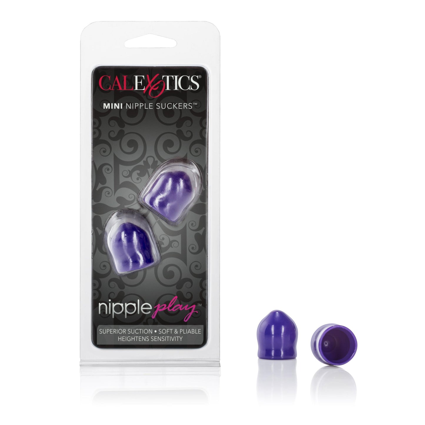 Nipple Play Mini Nipple Suckers - Purple - Not Very Vanilla