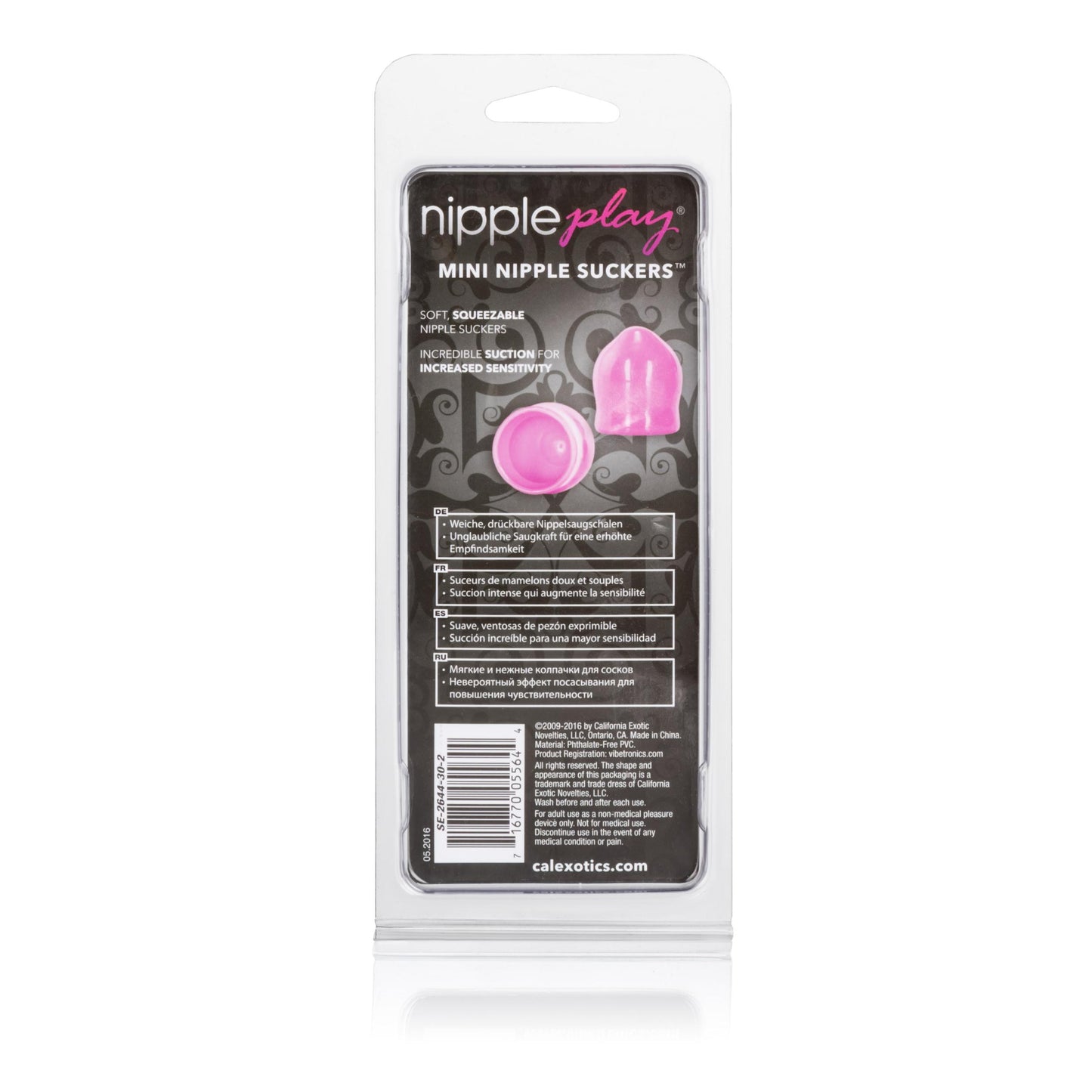 Nipple Play Mini Nipple Suckers - Pink - Not Very Vanilla