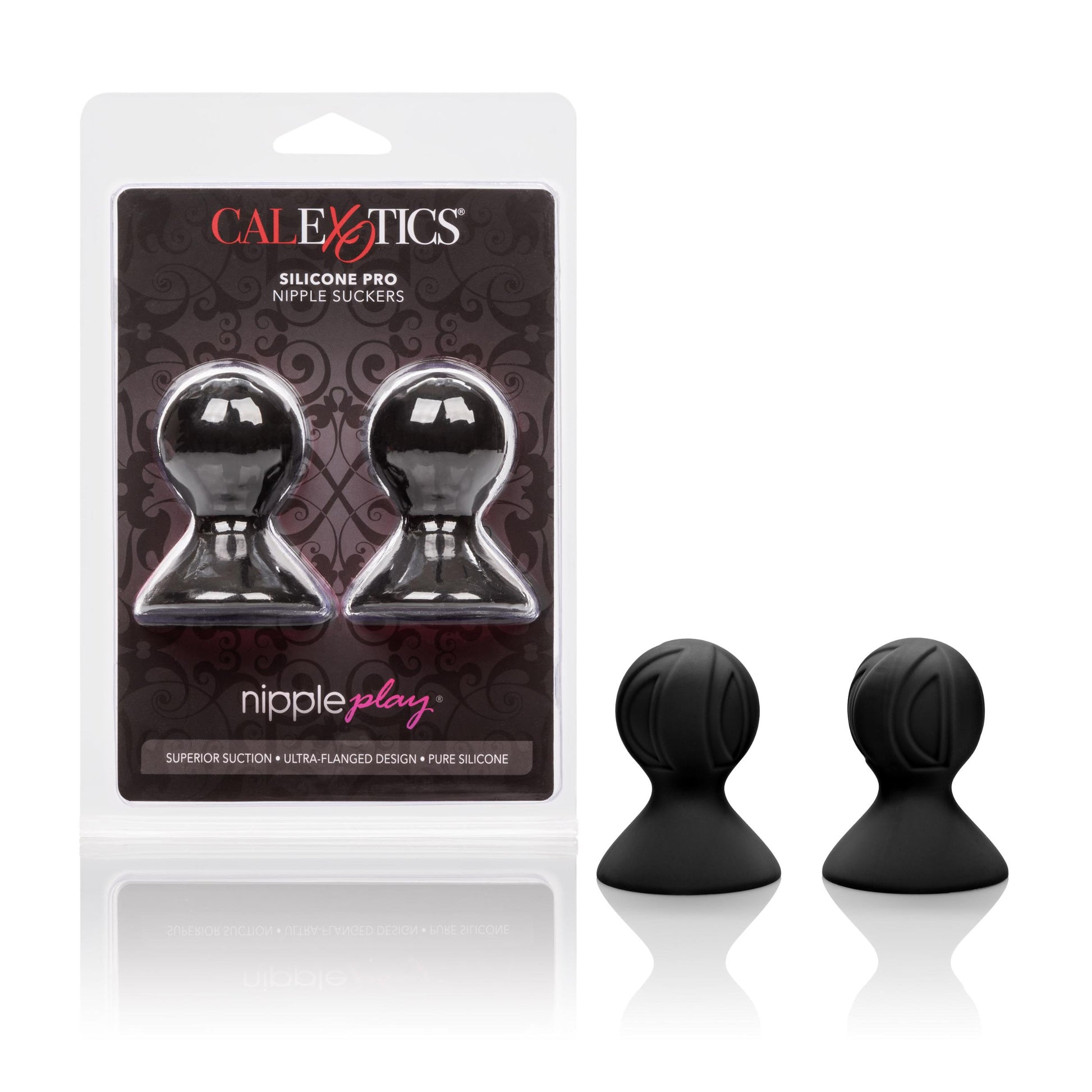 Nipple Play Silicone Pro Nipple Suckers - Black - Not Very Vanilla