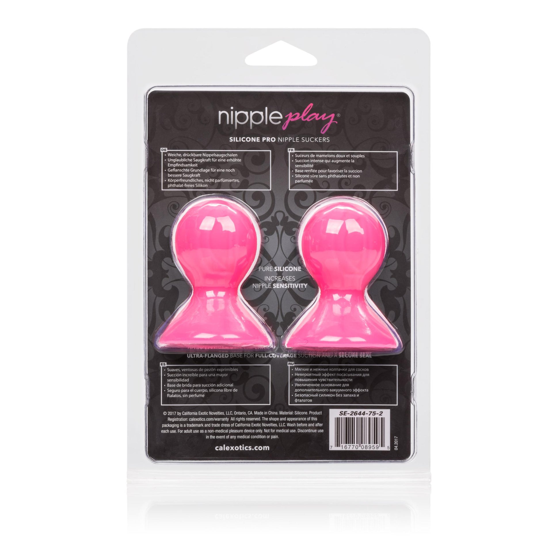 Nipple Play Silicone Pro Nipple Suckers - Pink - Not Very Vanilla