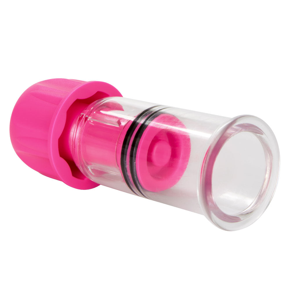 Nipple Play Vacuum Twist Suckers - Pink - Not Very Vanilla