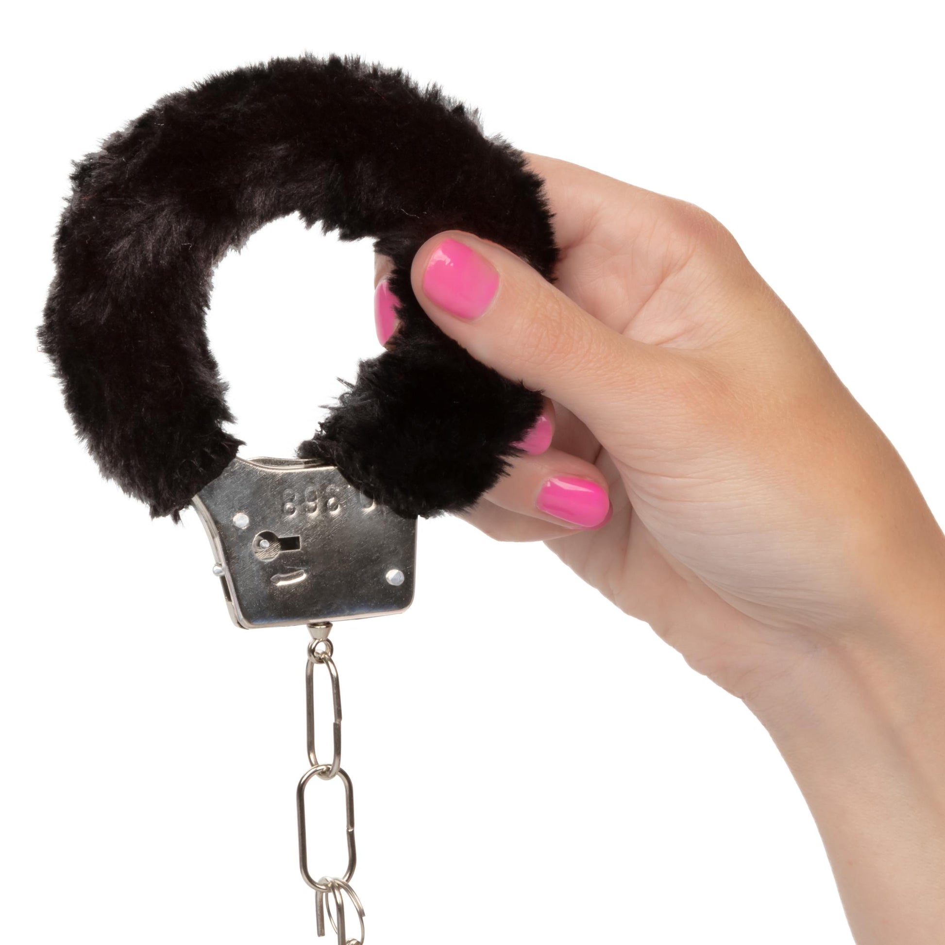 Playful Furry Cuffs - Black - Not Very Vanilla