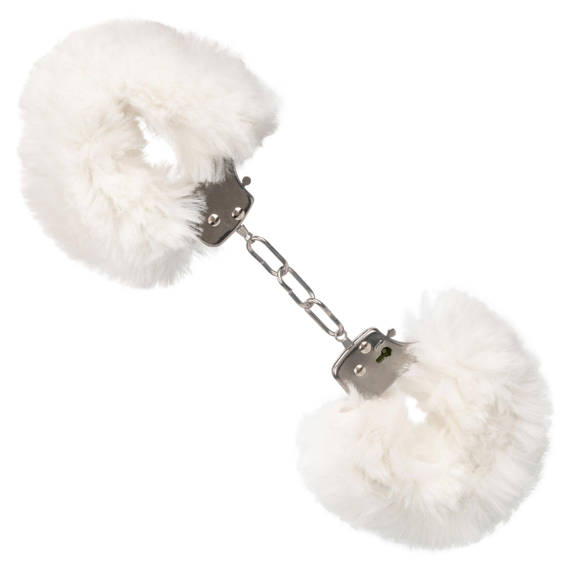 Ultra Fluffy Furry Cuffs - White - Not Very Vanilla