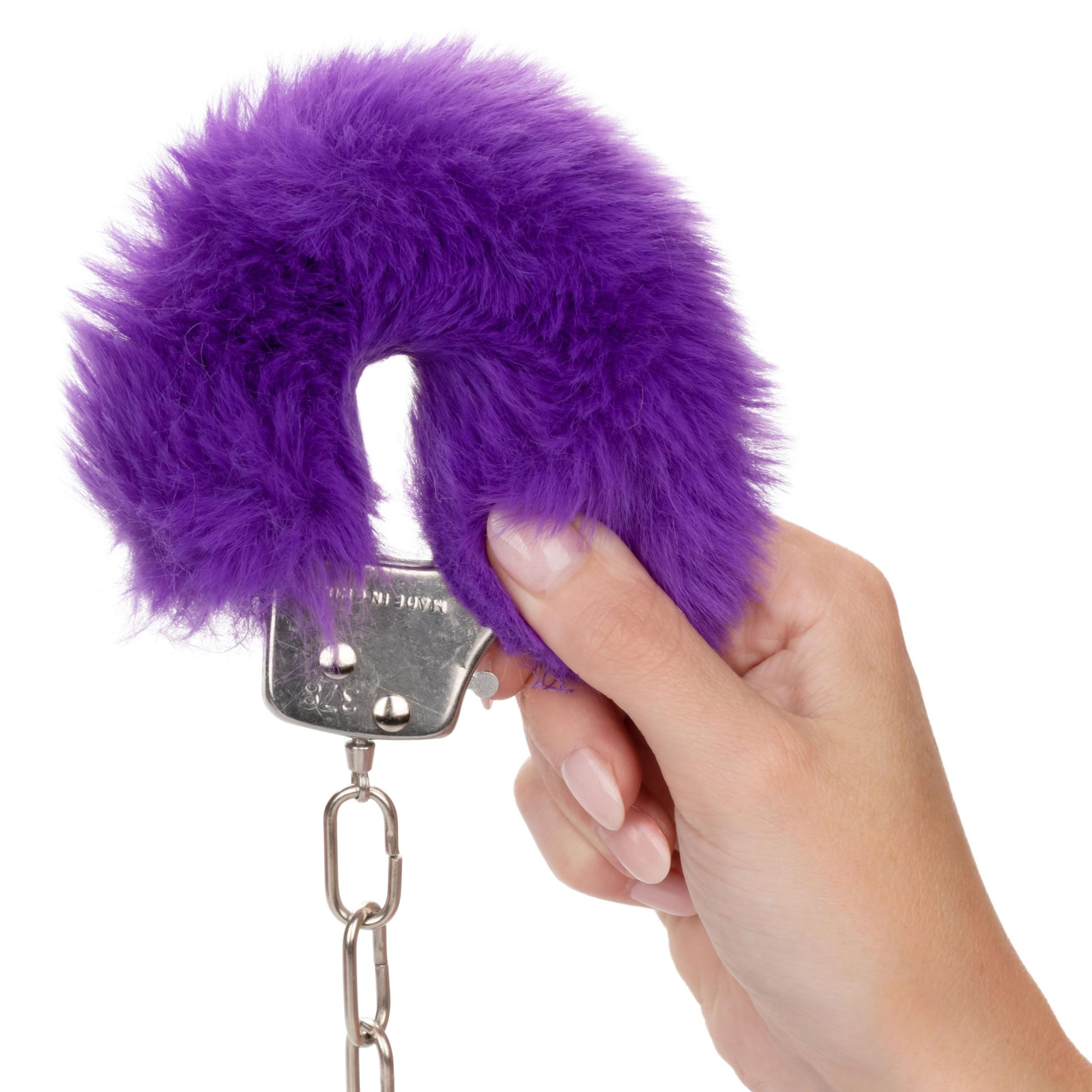 Ultra Fluffy Furry Cuffs - Purple - Not Very Vanilla