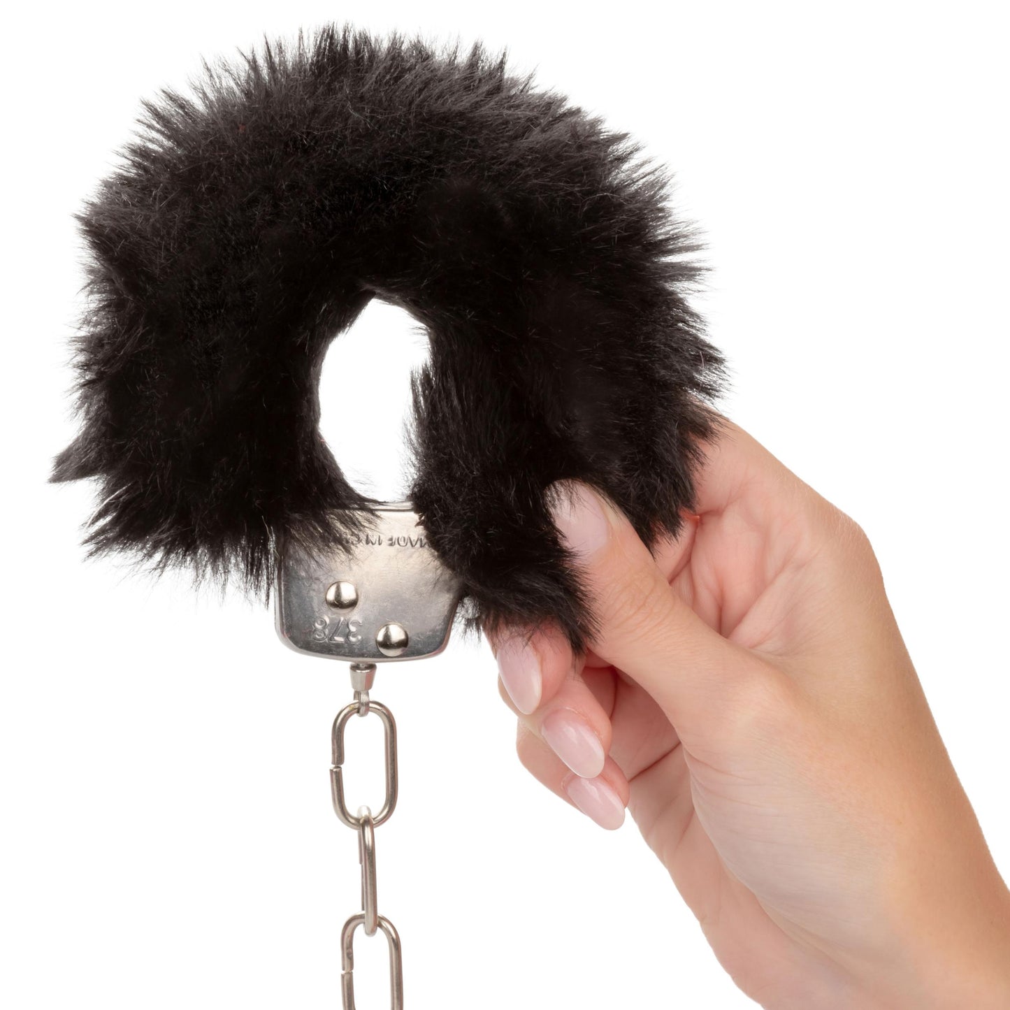 Ultra Fluffy Furry Cuffs - Black - Not Very Vanilla