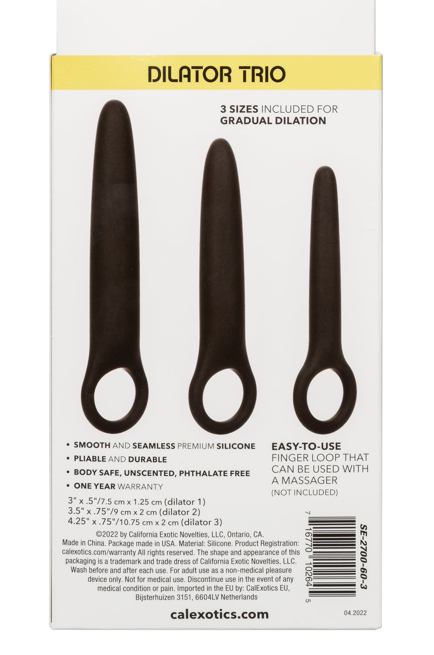 Boundless Dilator Trio - Black - Not Very Vanilla