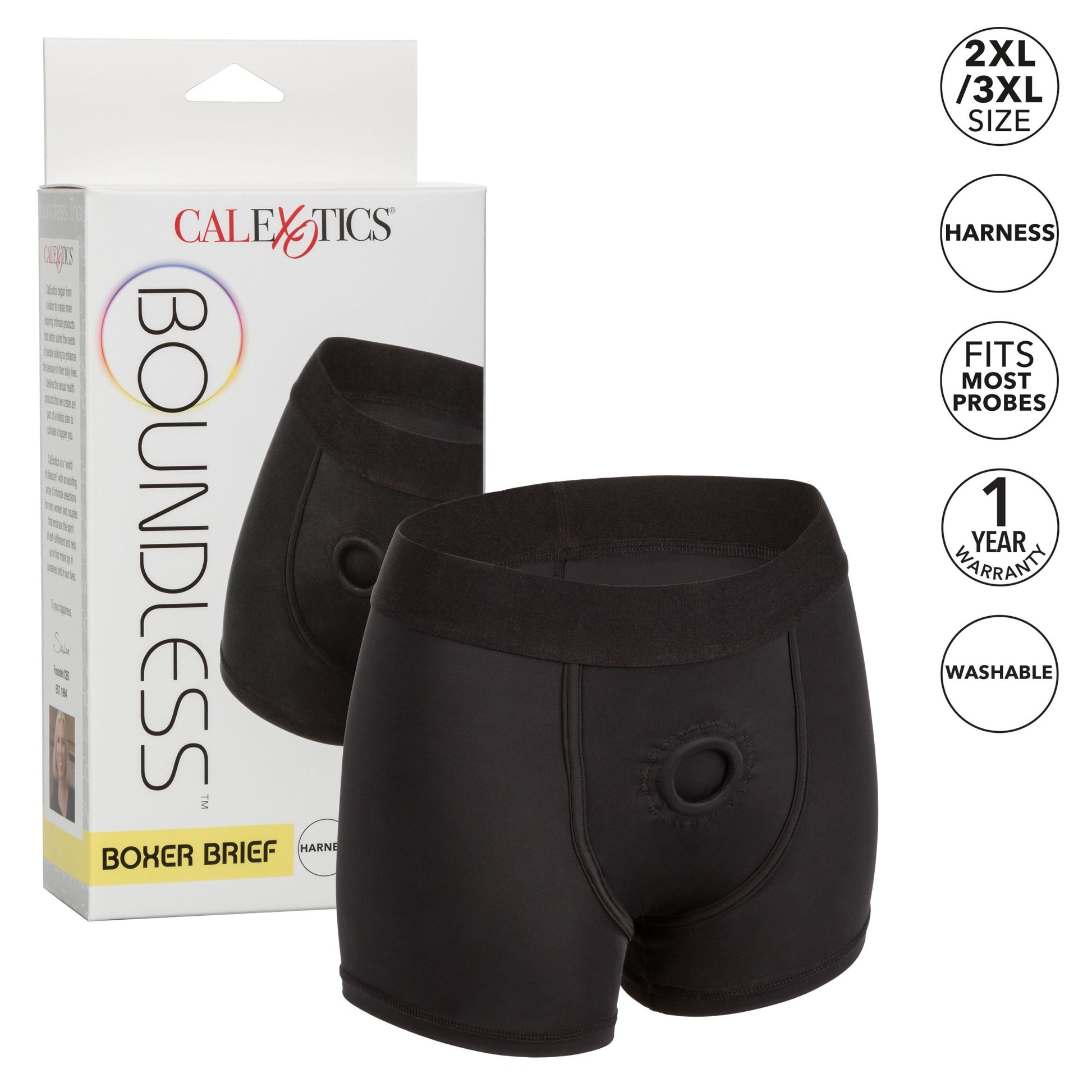 Boundless Boxer Brief - 2xl/3xl - Not Very Vanilla