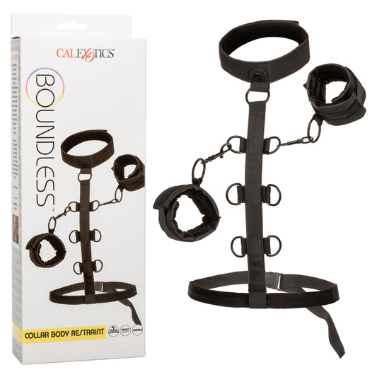 Boundless Collar Body Restraint - Black - Not Very Vanilla