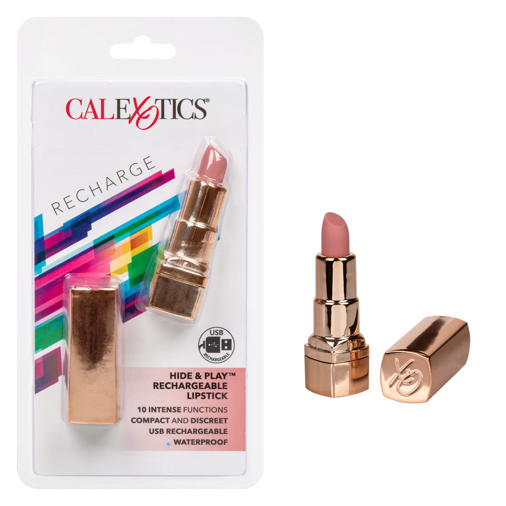 Hide and Play Rechargeable Lipstick - Nude - Not Very Vanilla