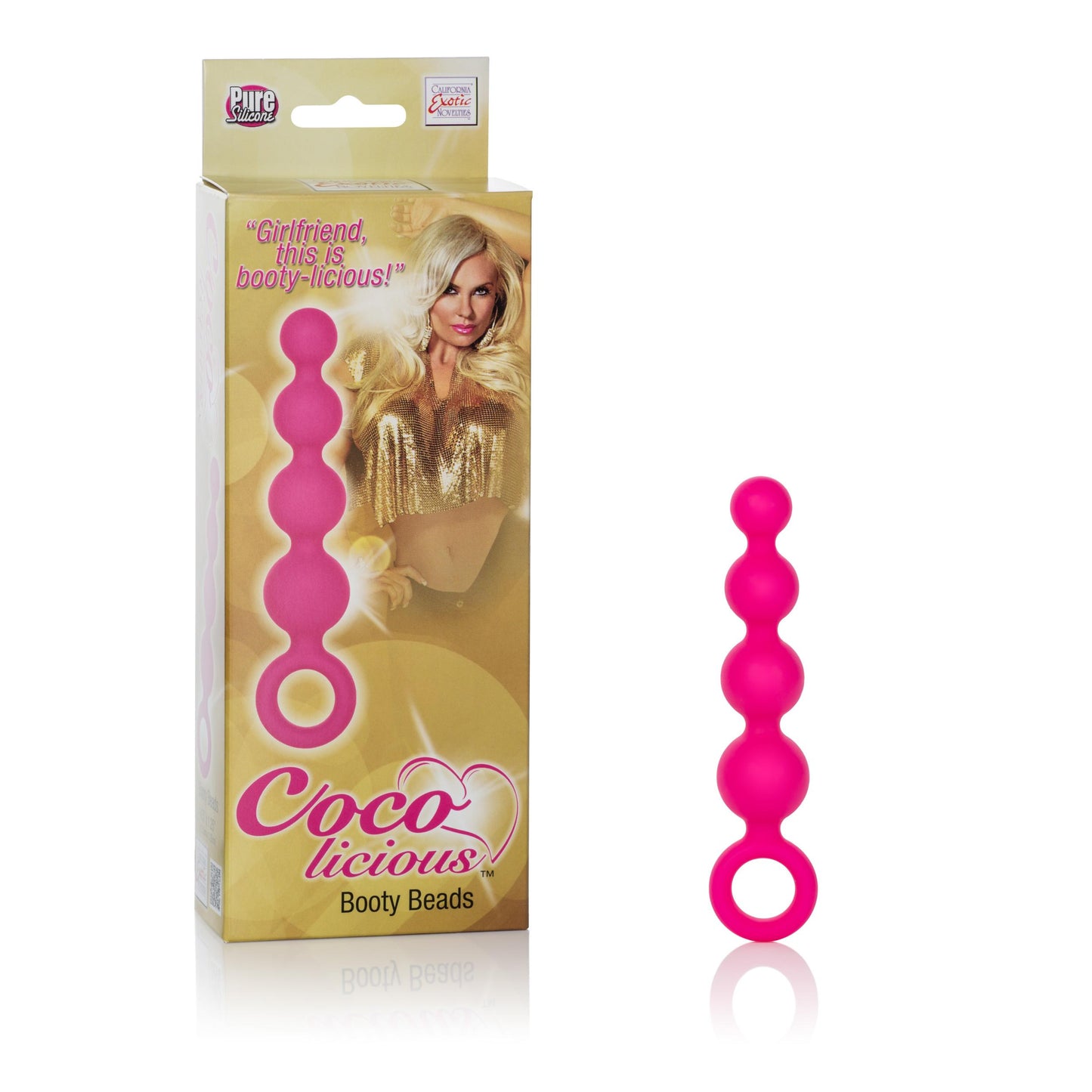 Coco Licious Booty Beads - Pink - Not Very Vanilla