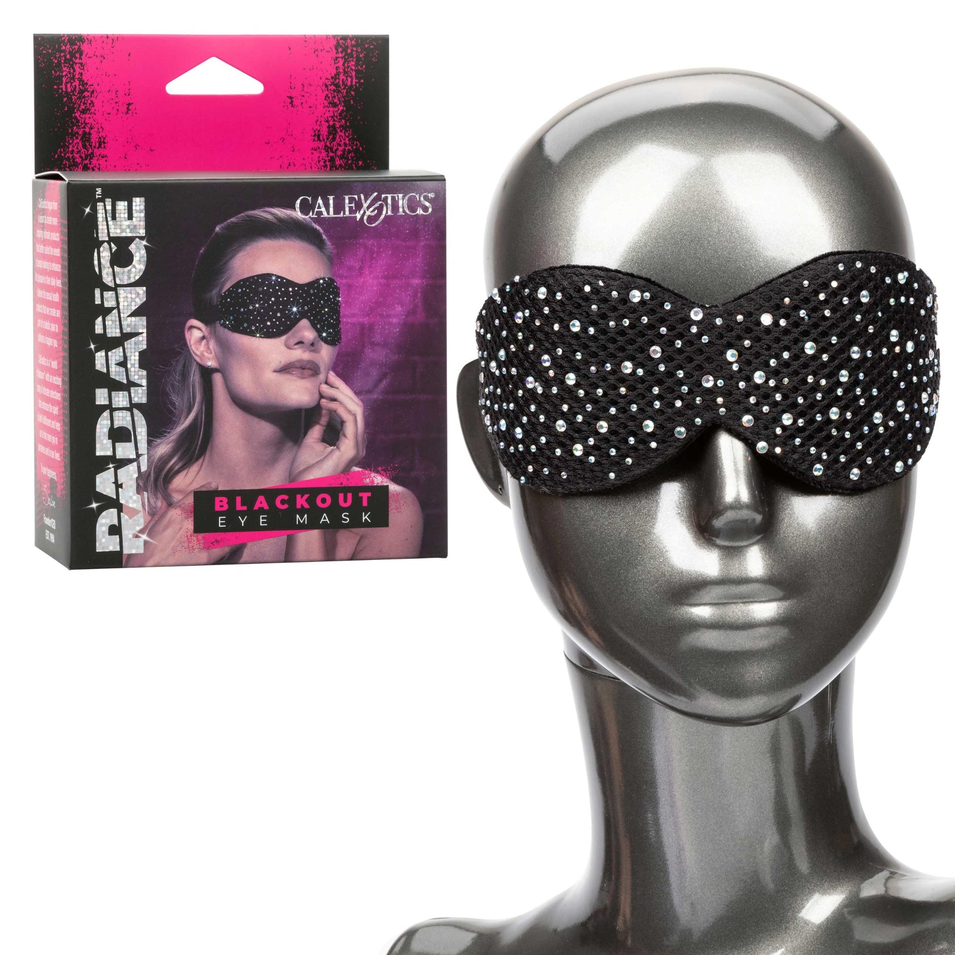 Radiance Blackout Eye Mask - Black - Not Very Vanilla