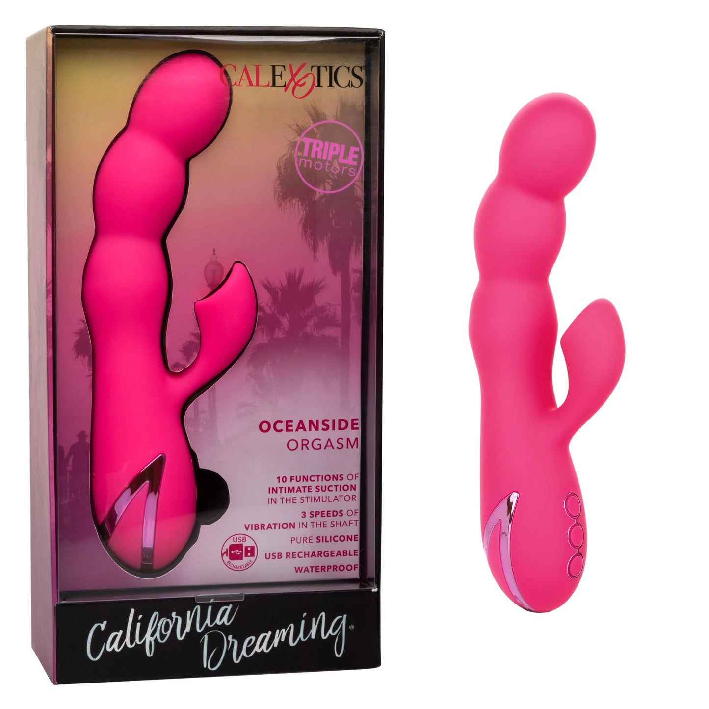 California Dreaming Oceanside Orgasm - Pink - Not Very Vanilla