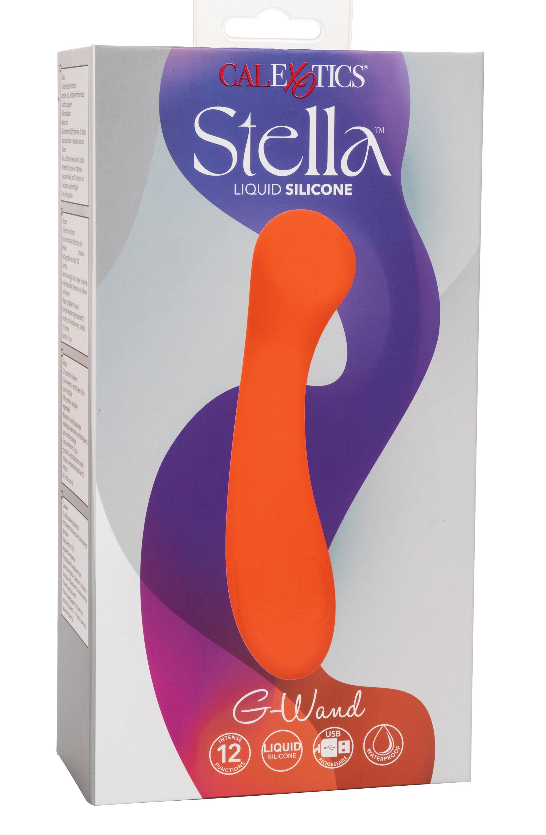 Stella Liquid Silicone G-Wand - Orange - Not Very Vanilla