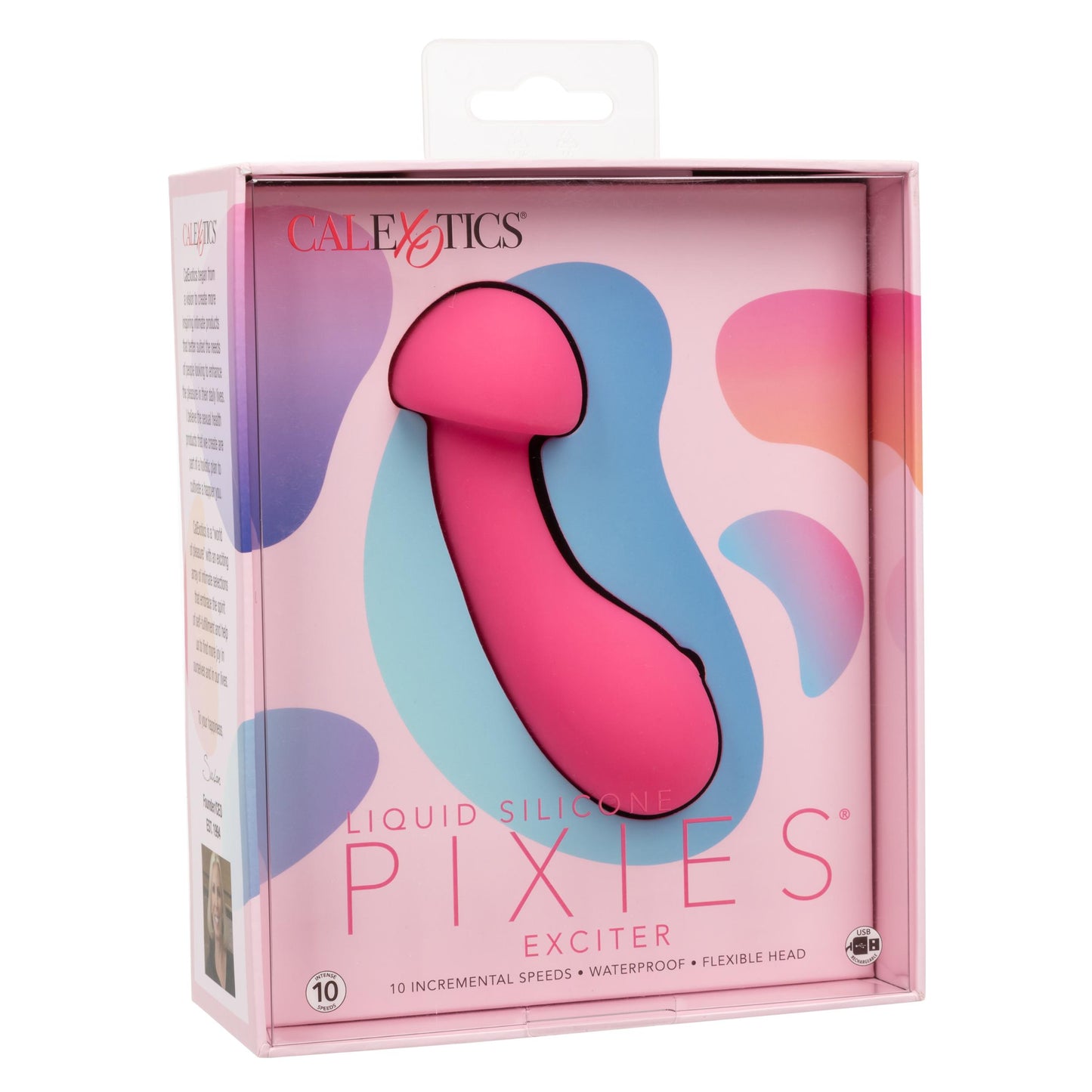 Liquid Silicone Pixies Exciter - Pink - Not Very Vanilla