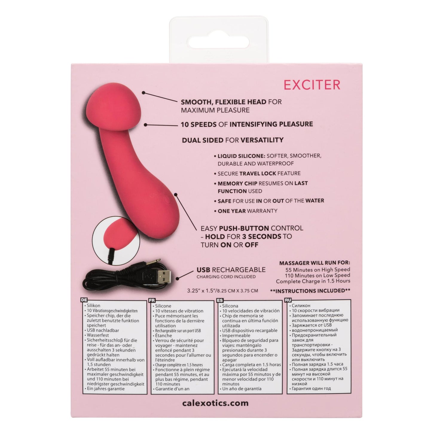 Liquid Silicone Pixies Exciter - Pink - Not Very Vanilla