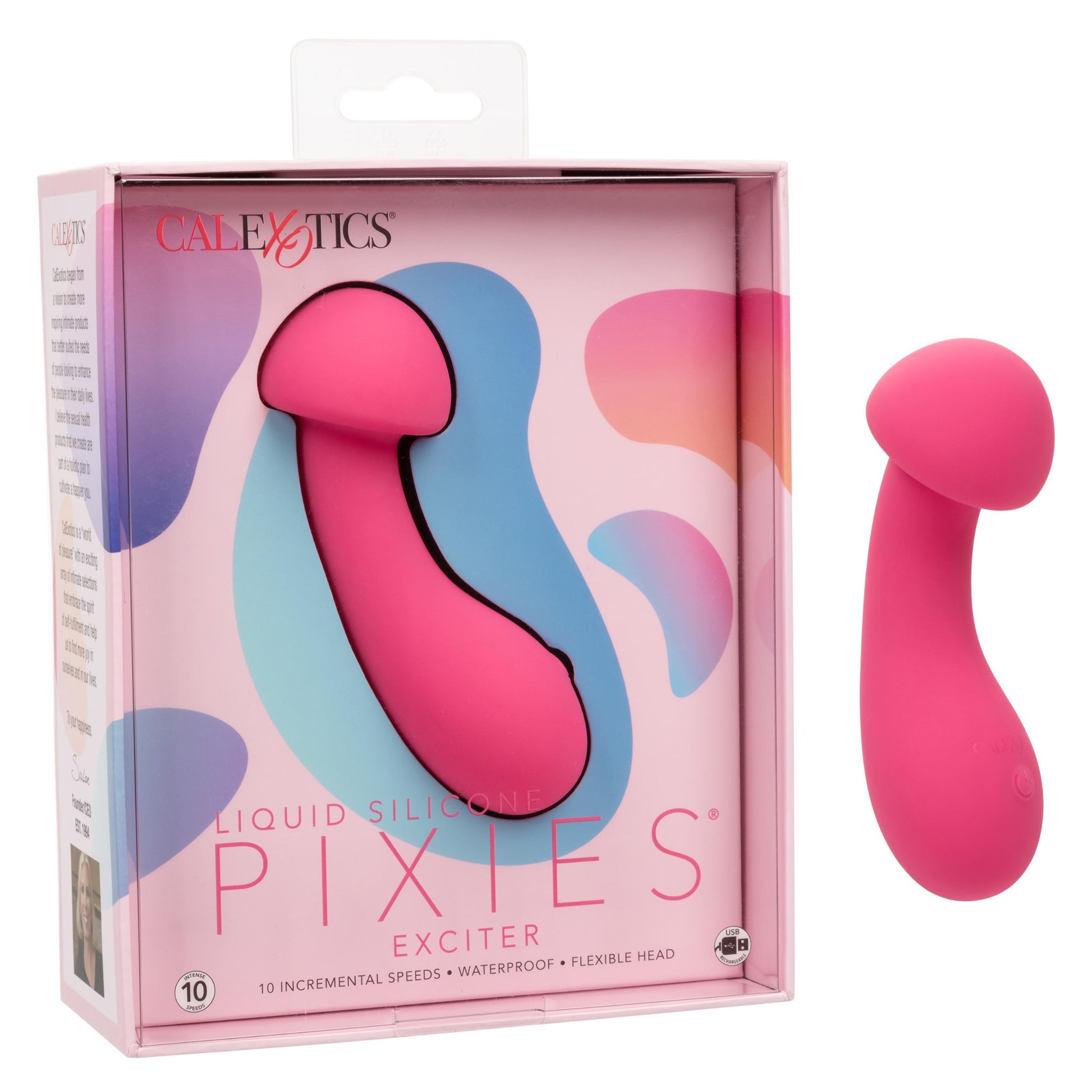 Liquid Silicone Pixies Exciter - Pink - Not Very Vanilla