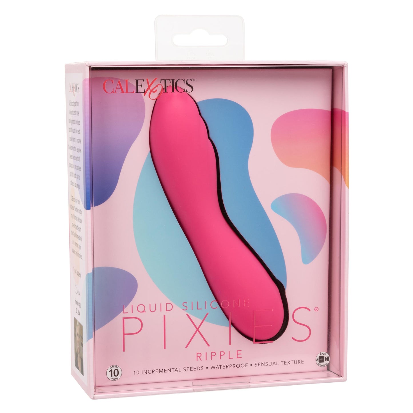 Liquid Silicone Pixies Ripple - Pink - Not Very Vanilla