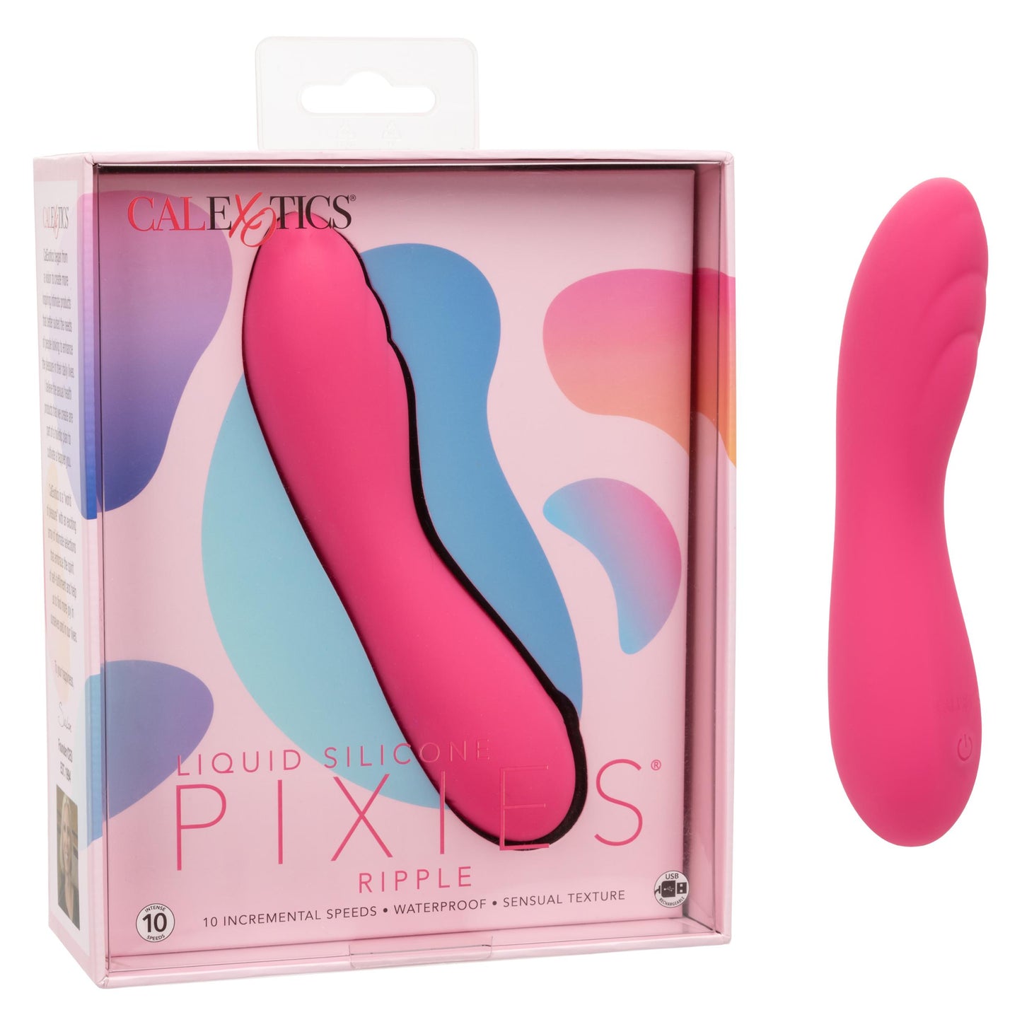 Liquid Silicone Pixies Ripple - Pink - Not Very Vanilla