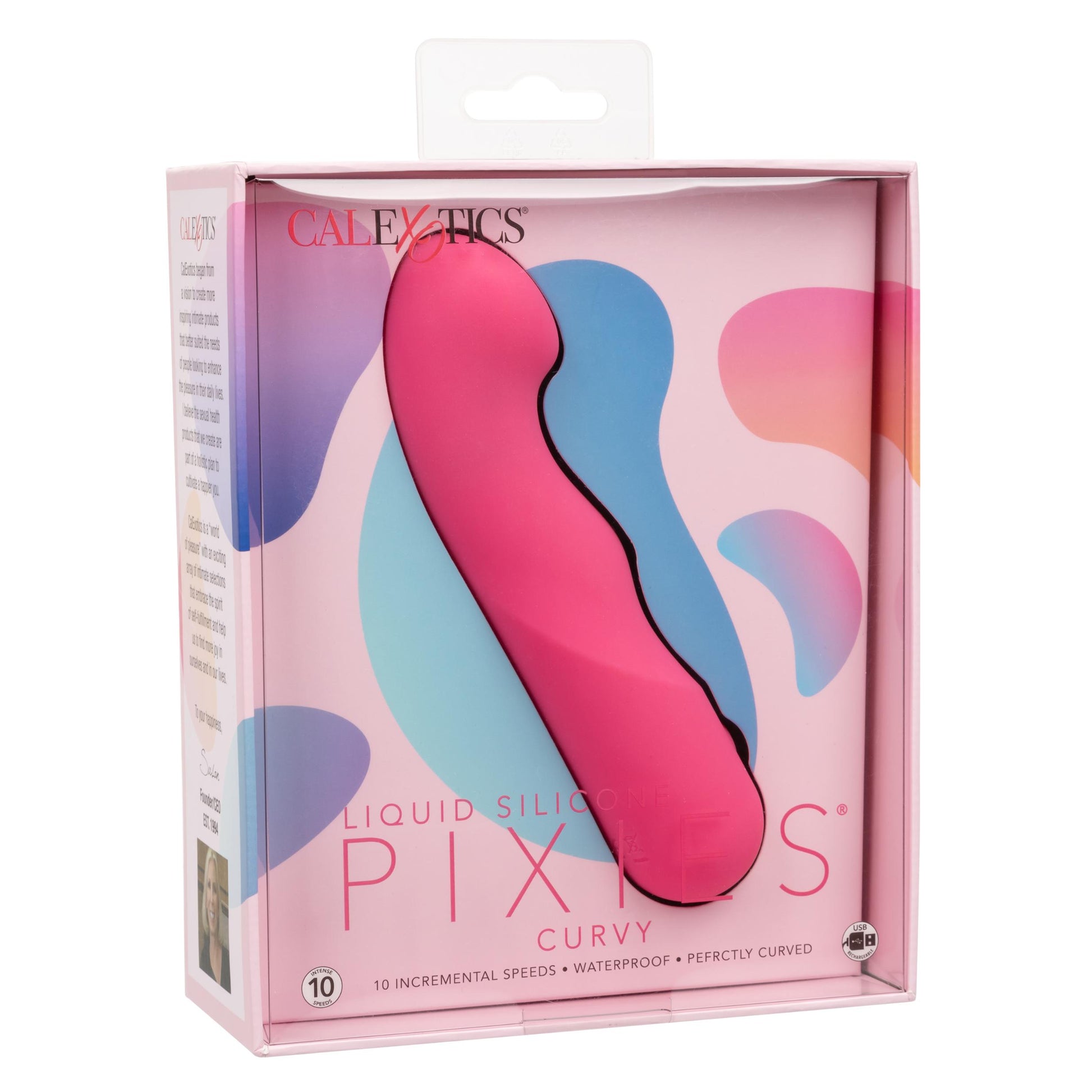 Liquid Silicone Pixies Curvy - Pink - Not Very Vanilla