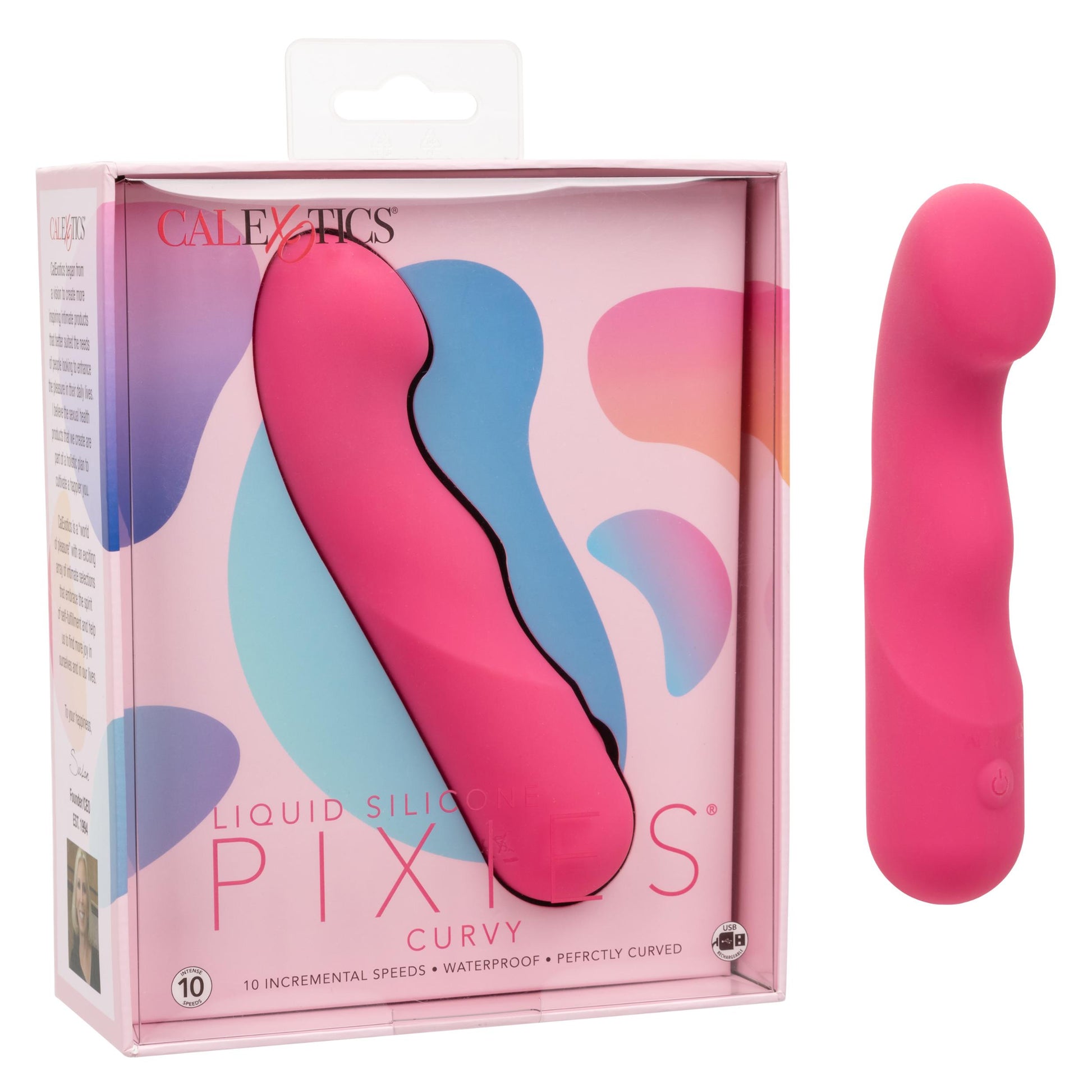 Liquid Silicone Pixies Curvy - Pink - Not Very Vanilla