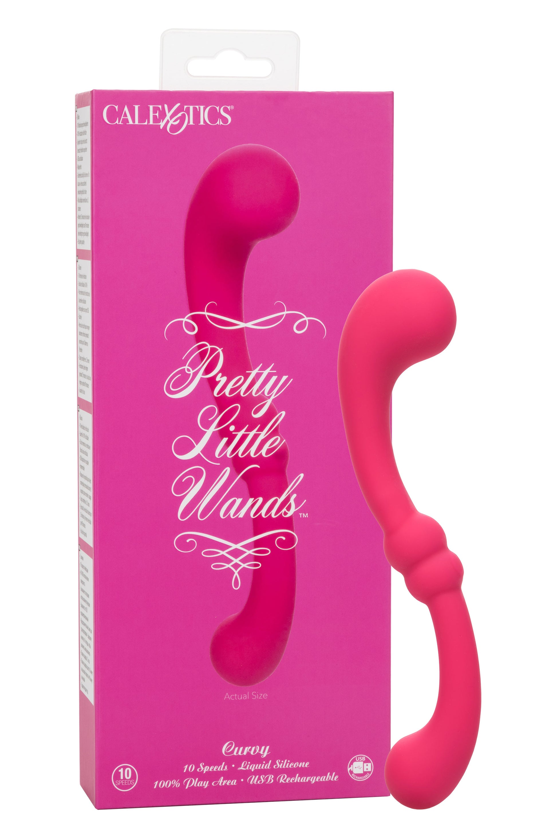 Pretty Little Wands Curvy - Pink - Not Very Vanilla