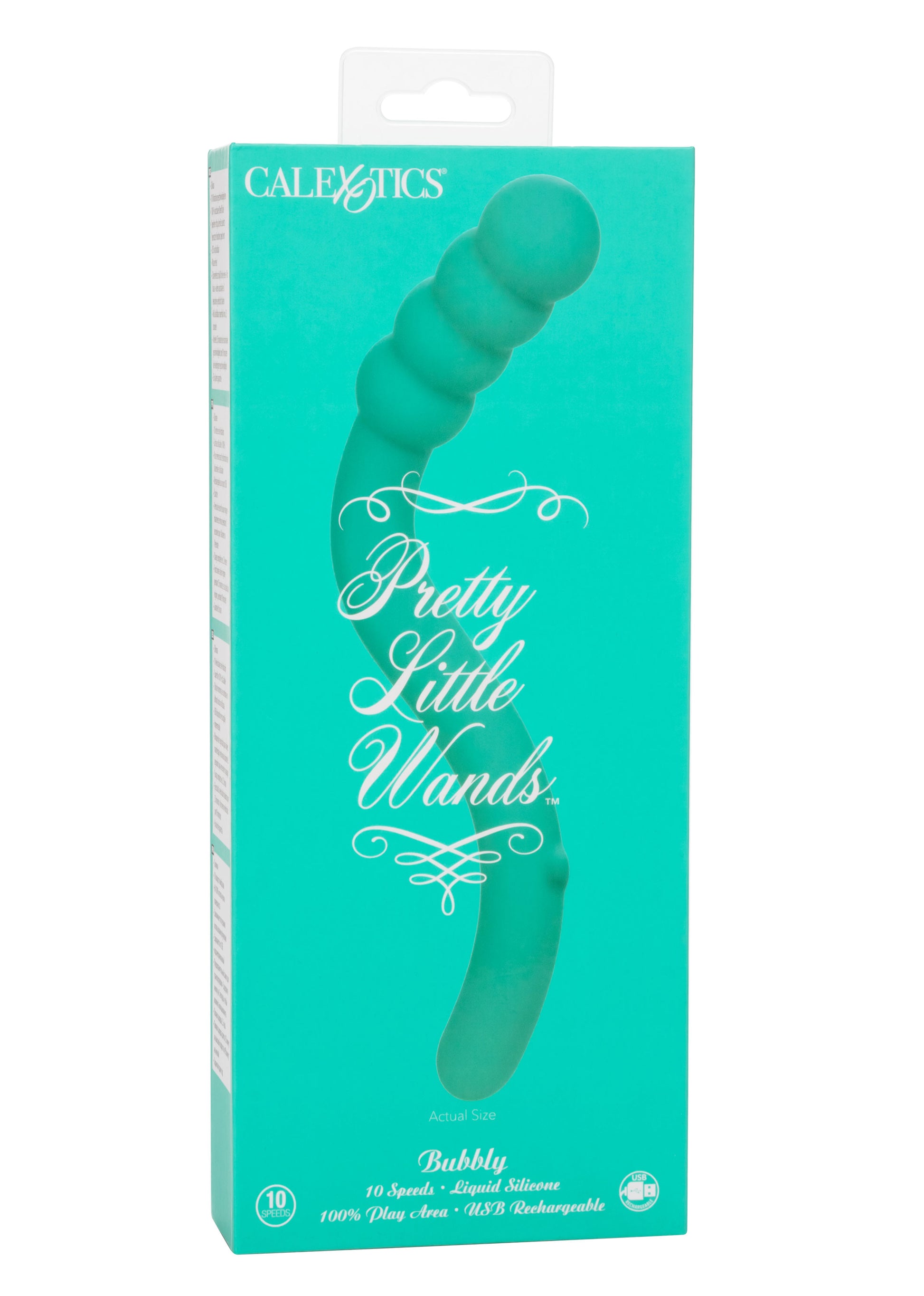 Pretty Little Wands Bubbly -Teal - Not Very Vanilla