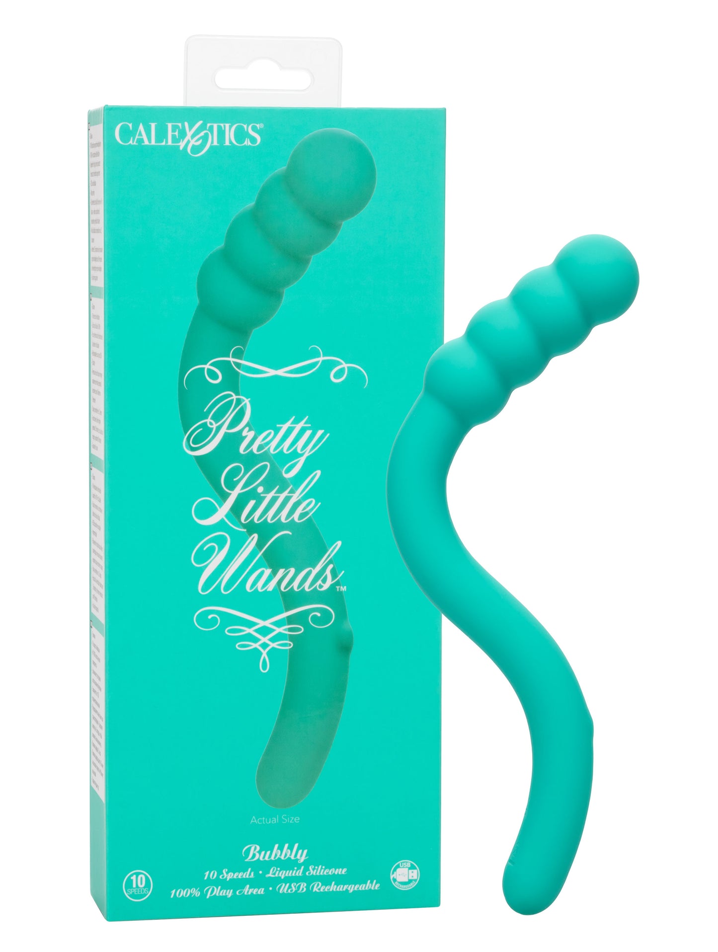 Pretty Little Wands Bubbly -Teal - Not Very Vanilla