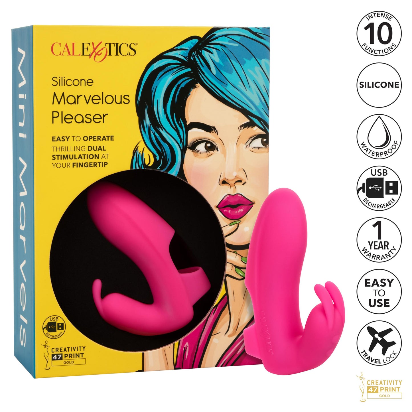 Mini Marvels Silicone Marvelous Pleaser - Not Very Vanilla