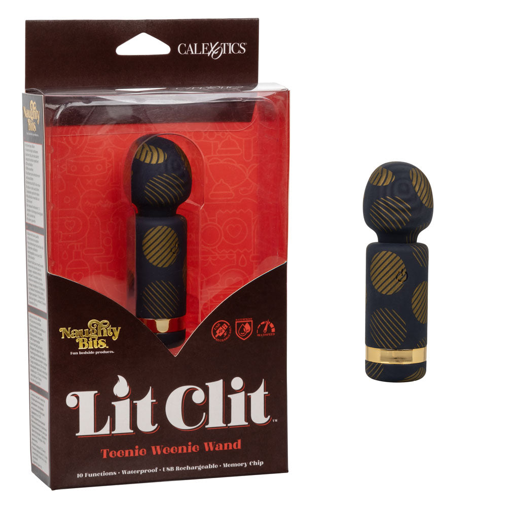 Naughty Bits Lit Clit Teeny Weenie Wand - Not Very Vanilla