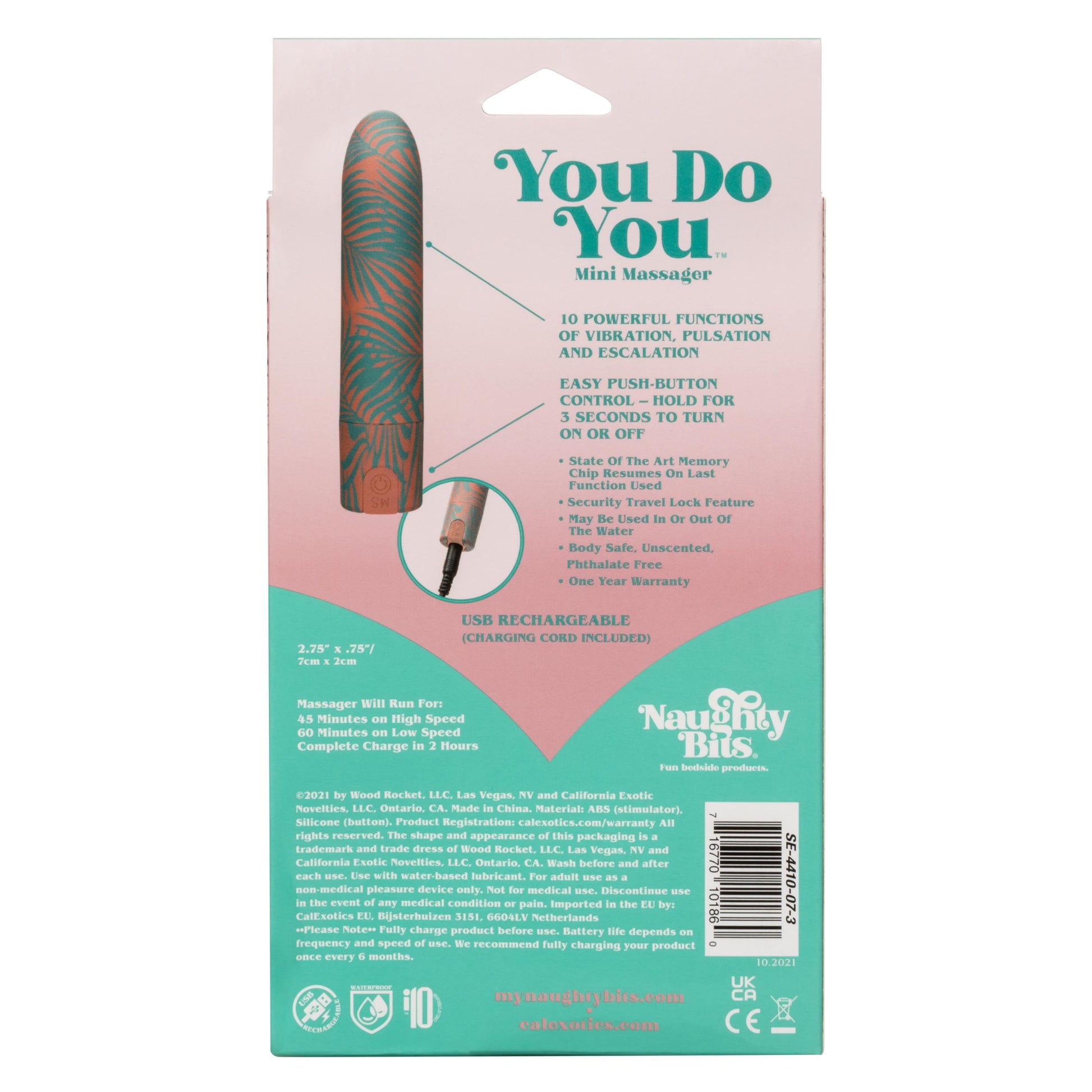 Naughty Bits You Do You Mini Massager - Not Very Vanilla