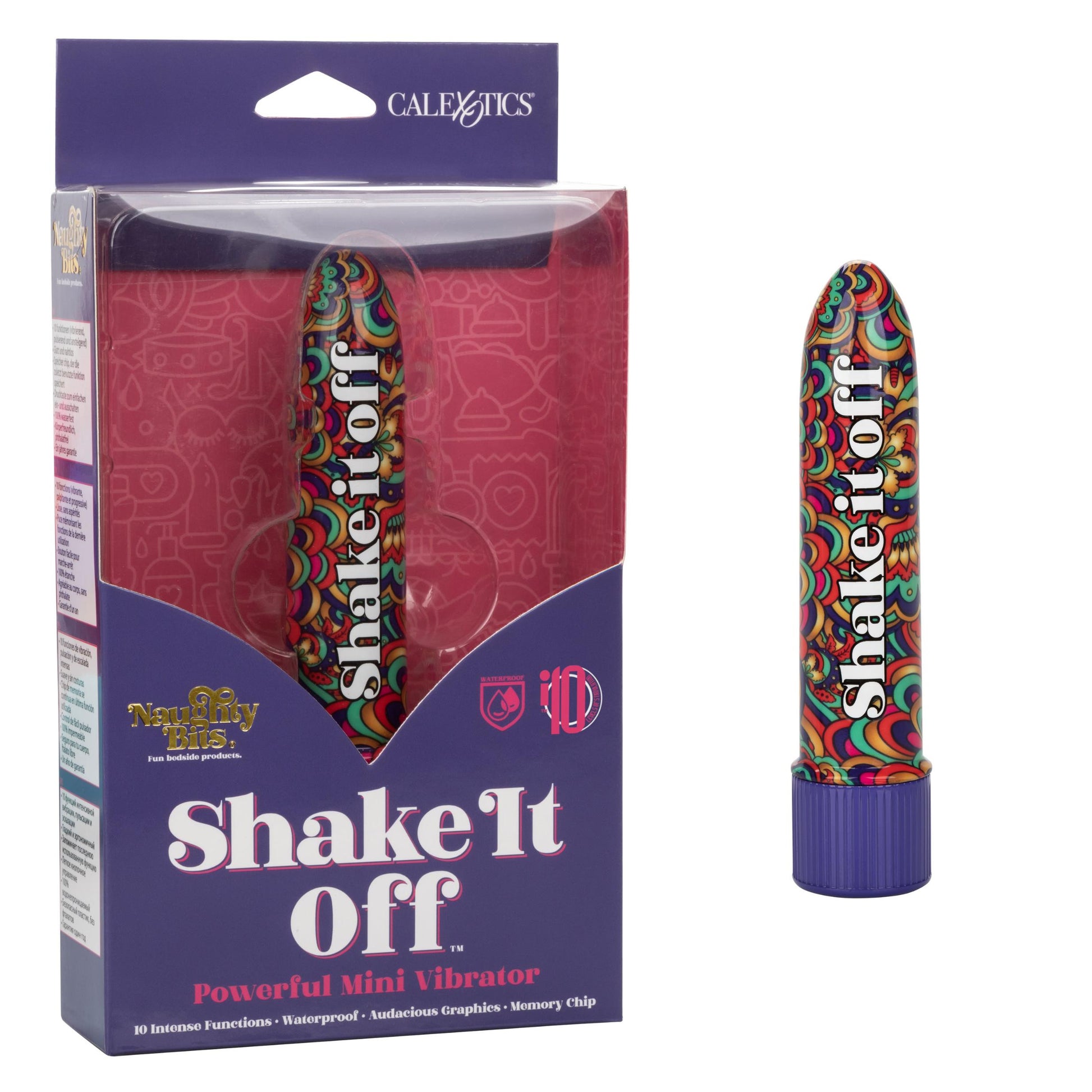 Naughty Bits Shake It Off Powerful Mini Vibrator - Not Very Vanilla