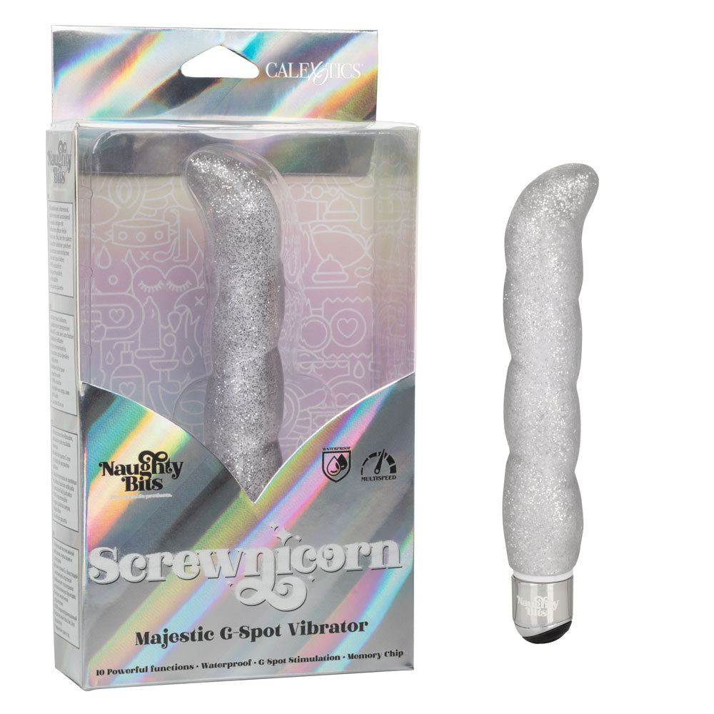 Naughty Bits Screwnicorn Majestic G-Spot Vibrator - Not Very Vanilla