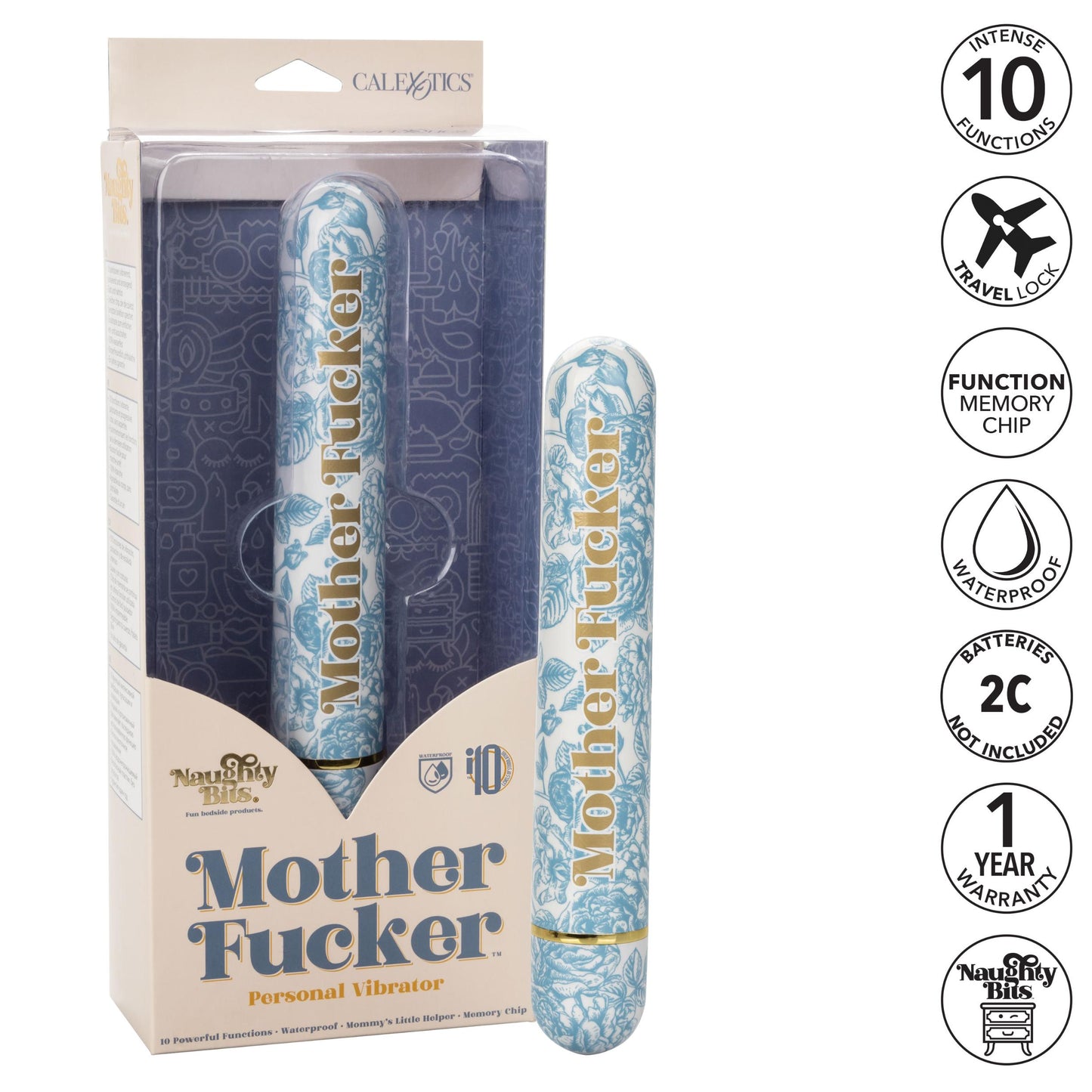 Naughty Bits Mother Fucker Personal Vibrator - Not Very Vanilla