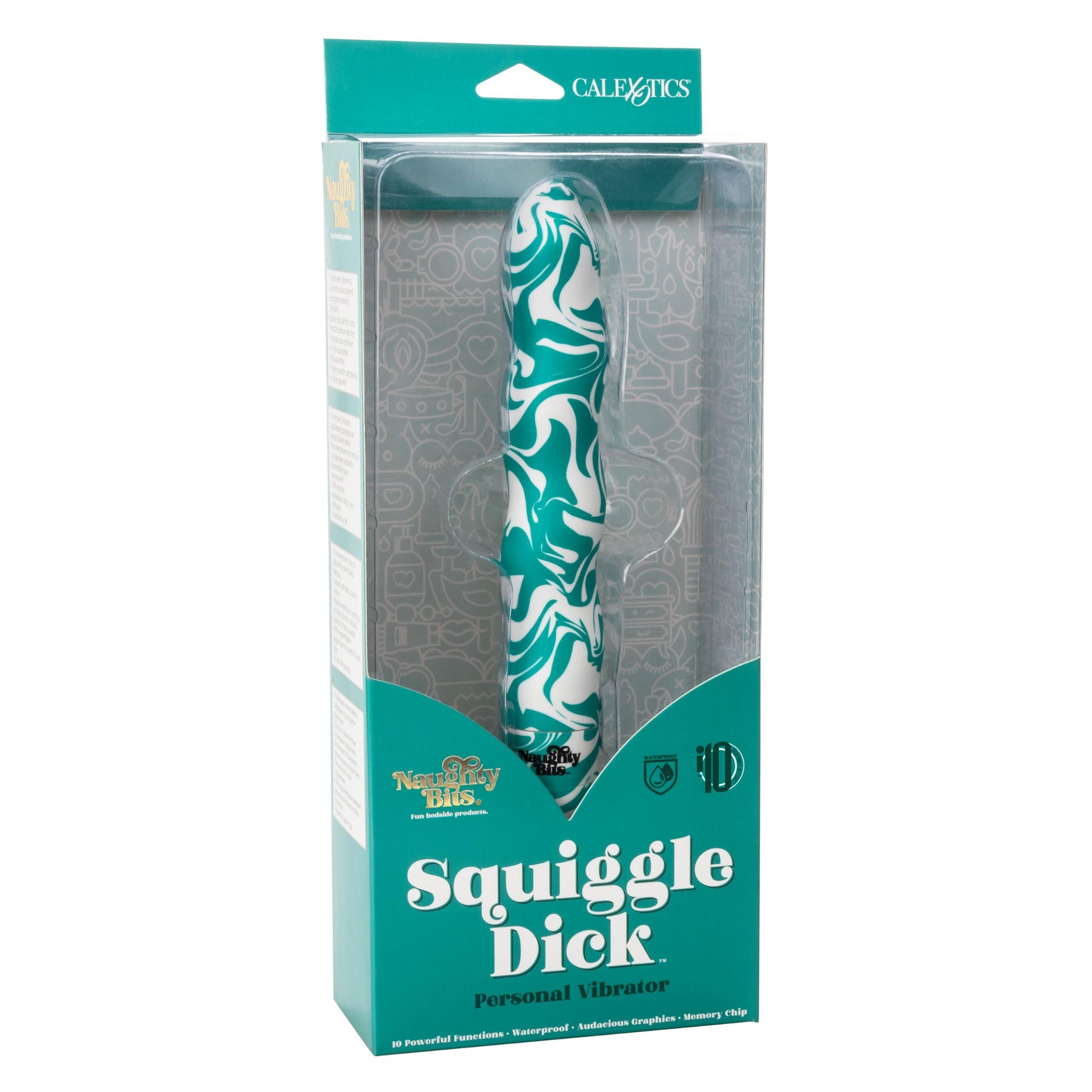 Naughty Bits Squiggle Dick Personal Vibrator - Not Very Vanilla