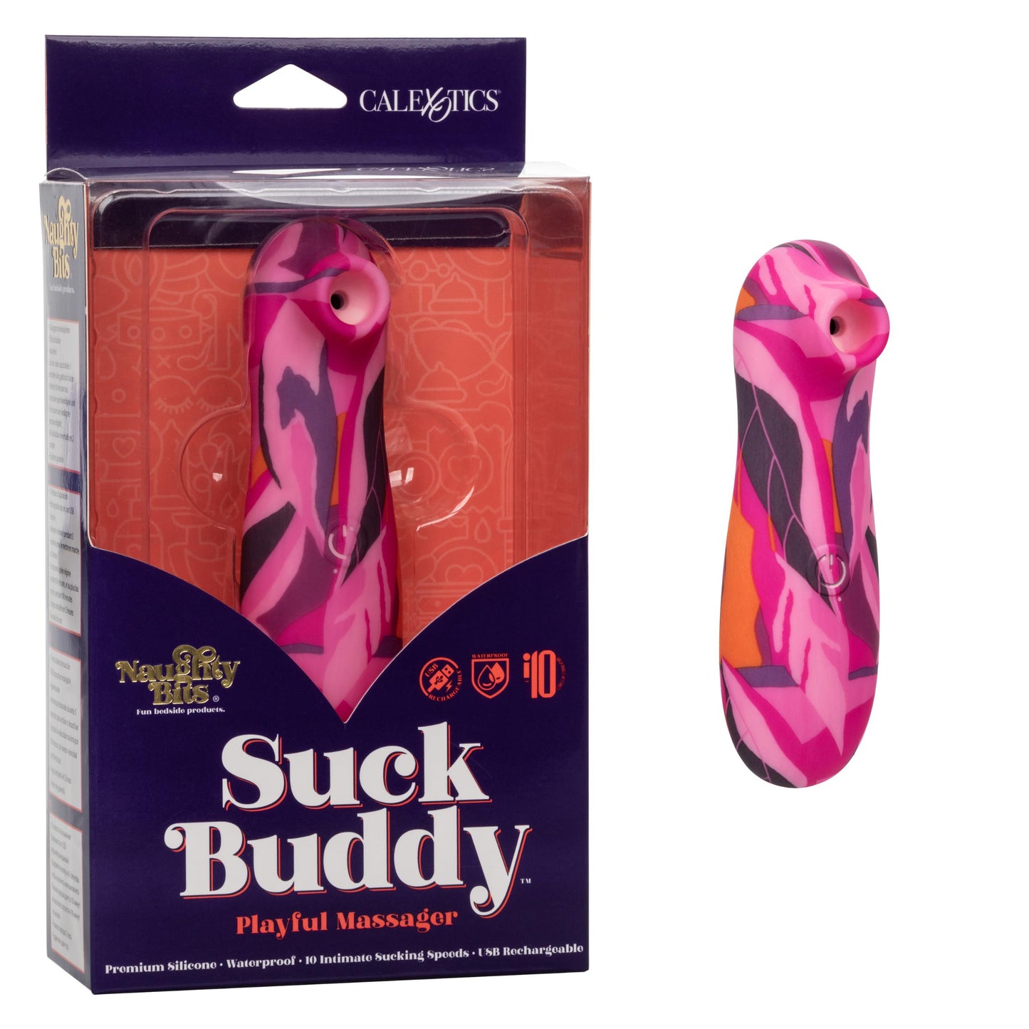 Naughty Bits Suck Buddy Playful Massager - Not Very Vanilla