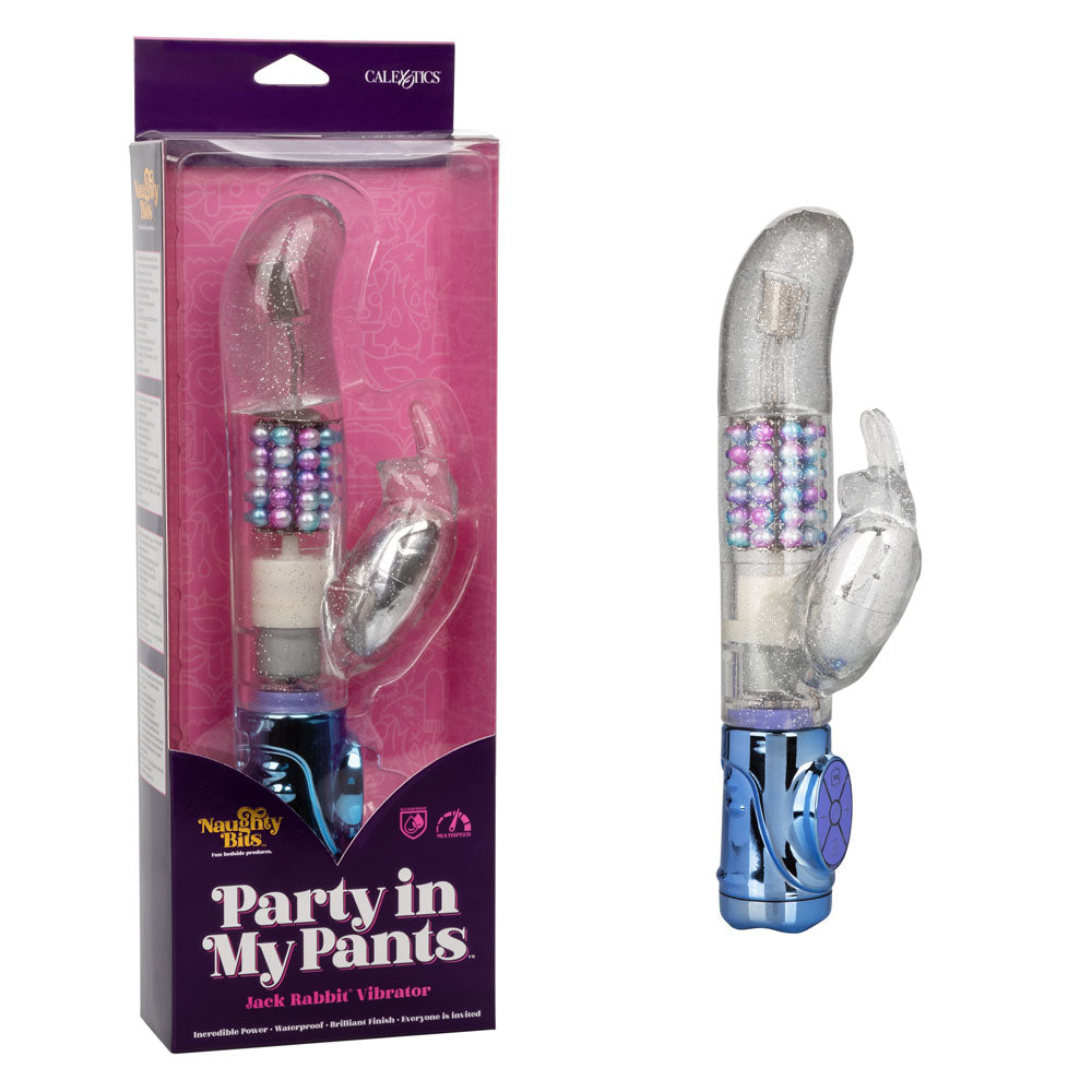 Naughty Bits Party in My Pants Jack Rabbit Vibrator - Not Very Vanilla