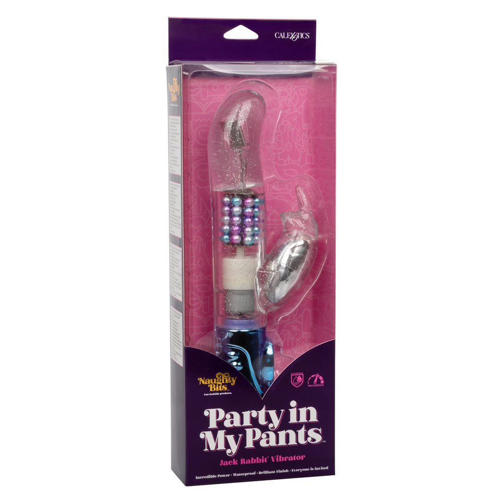 Naughty Bits Party in My Pants Jack Rabbit Vibrator - Not Very Vanilla