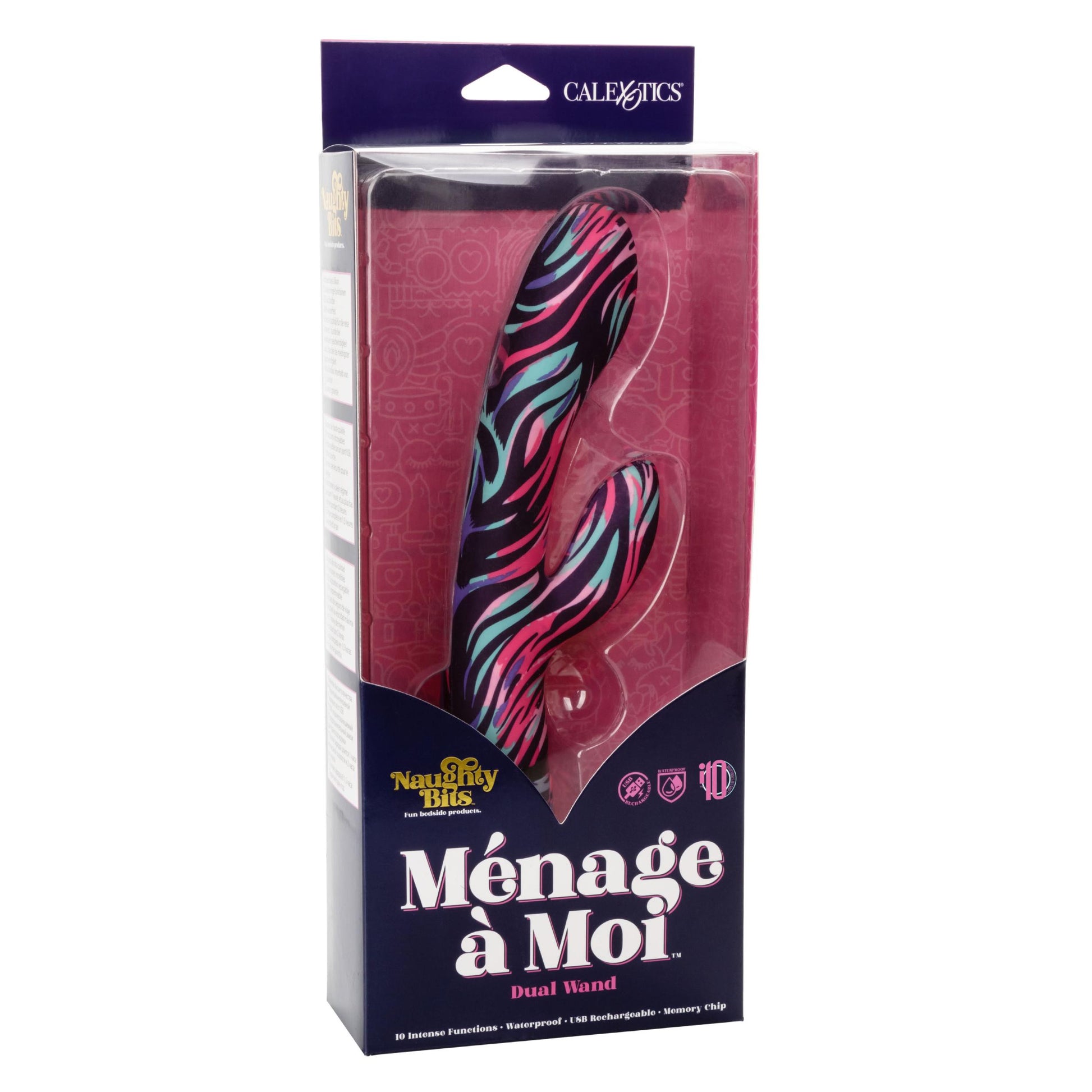 Naughty Bits Menage a Moi Dual Wand - Not Very Vanilla