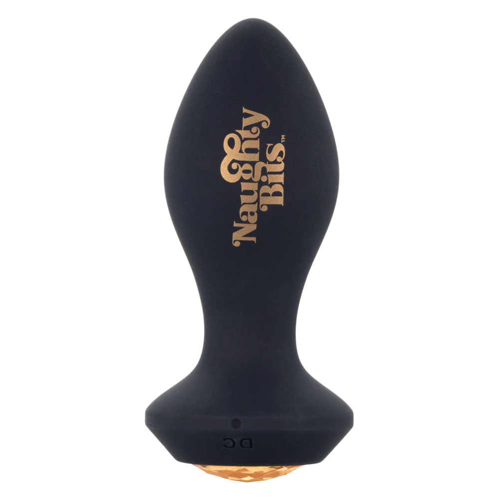 Naughty Bits Shake Your Ass Petite Vibrating Butt Plug - Not Very Vanilla