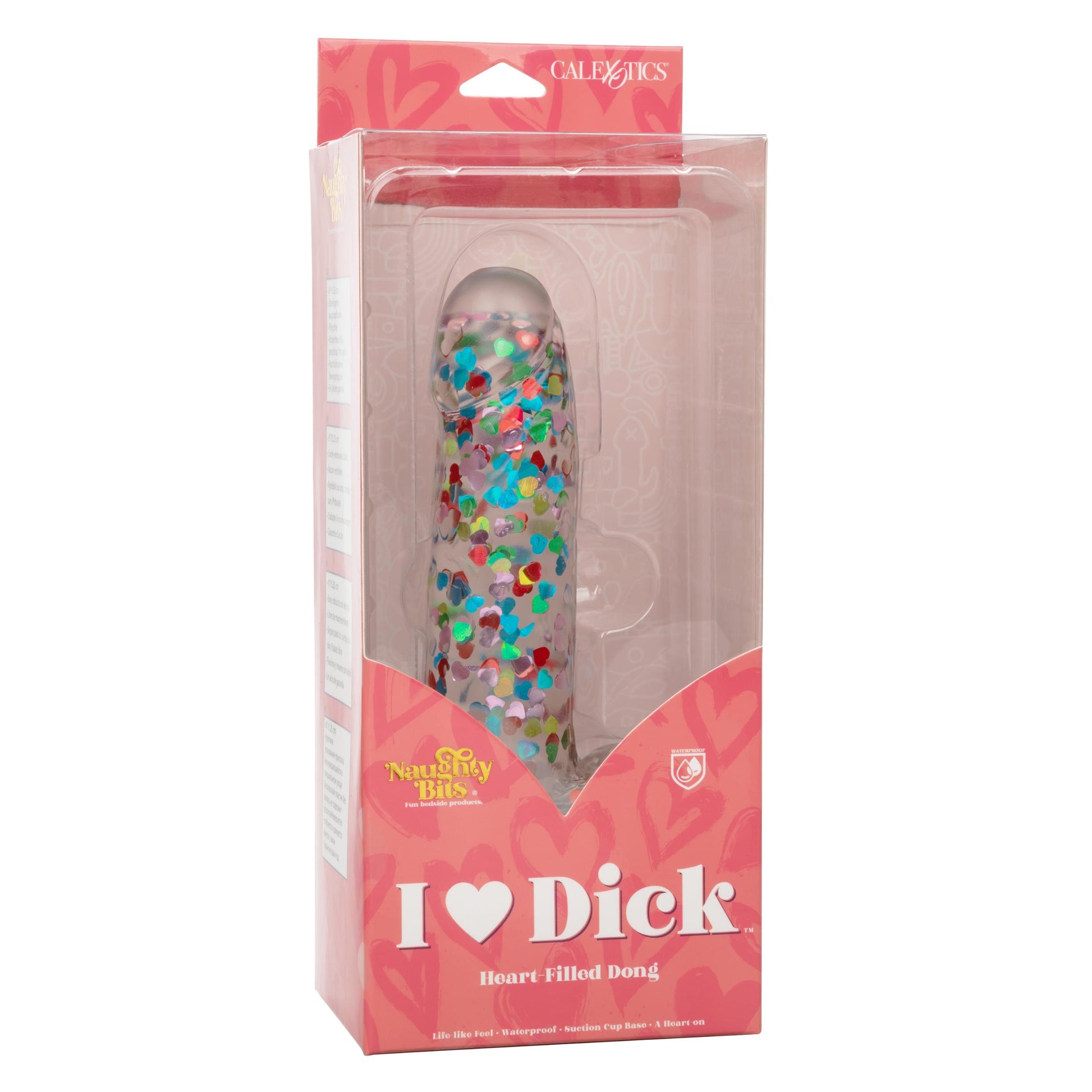 Naughty Bits I Love Dick Heart-Filled Dong - Not Very Vanilla