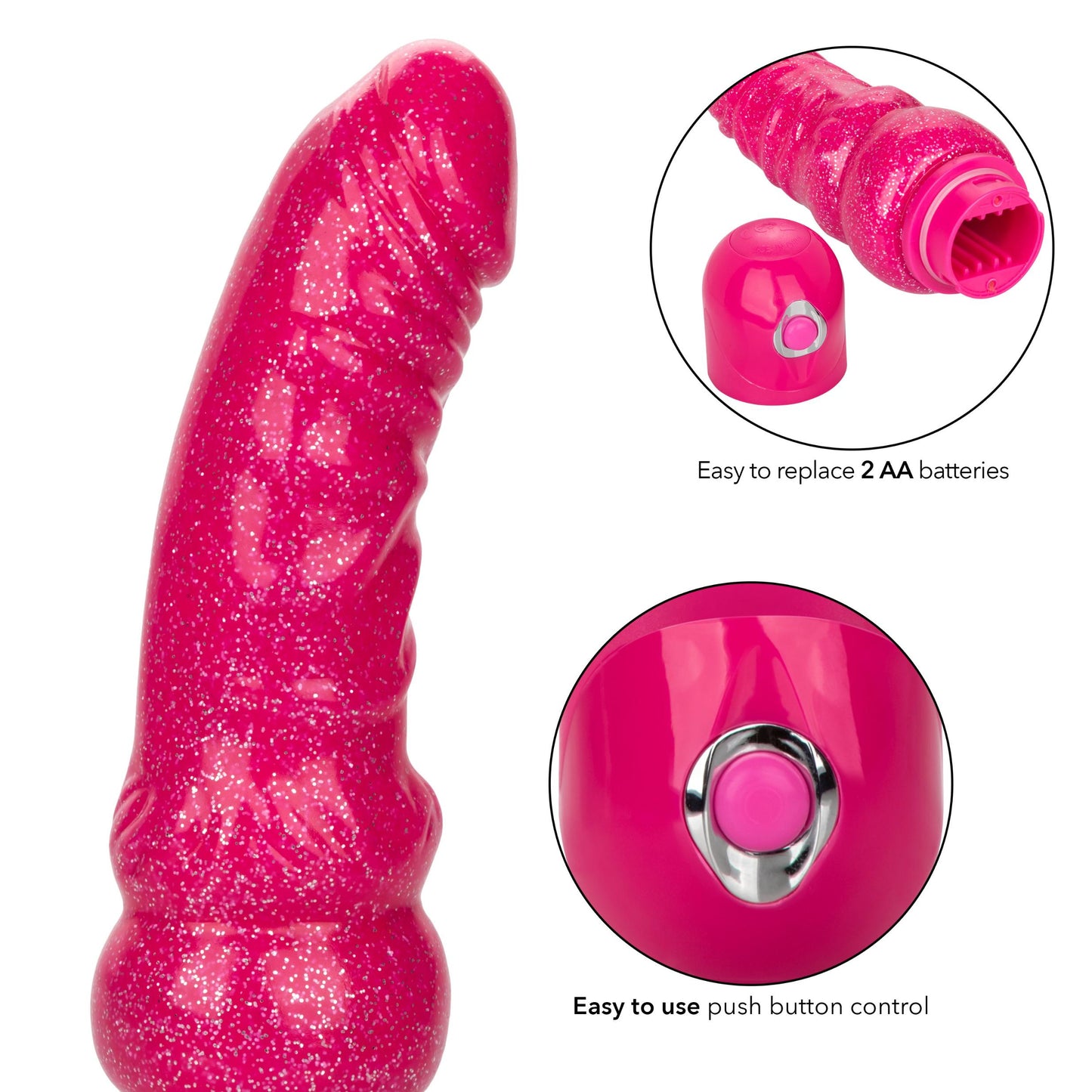 Naughty Bits Lady Boner Bendable Personal Vibrator - Not Very Vanilla