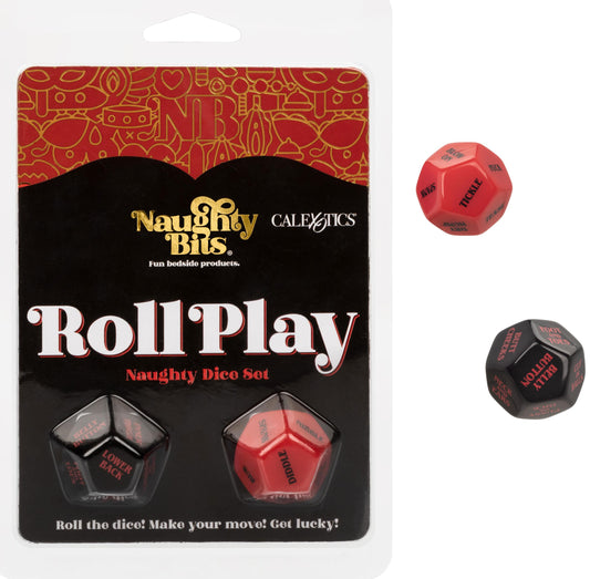 Naughty Bits Roll Play Naughty Dice Set - Not Very Vanilla