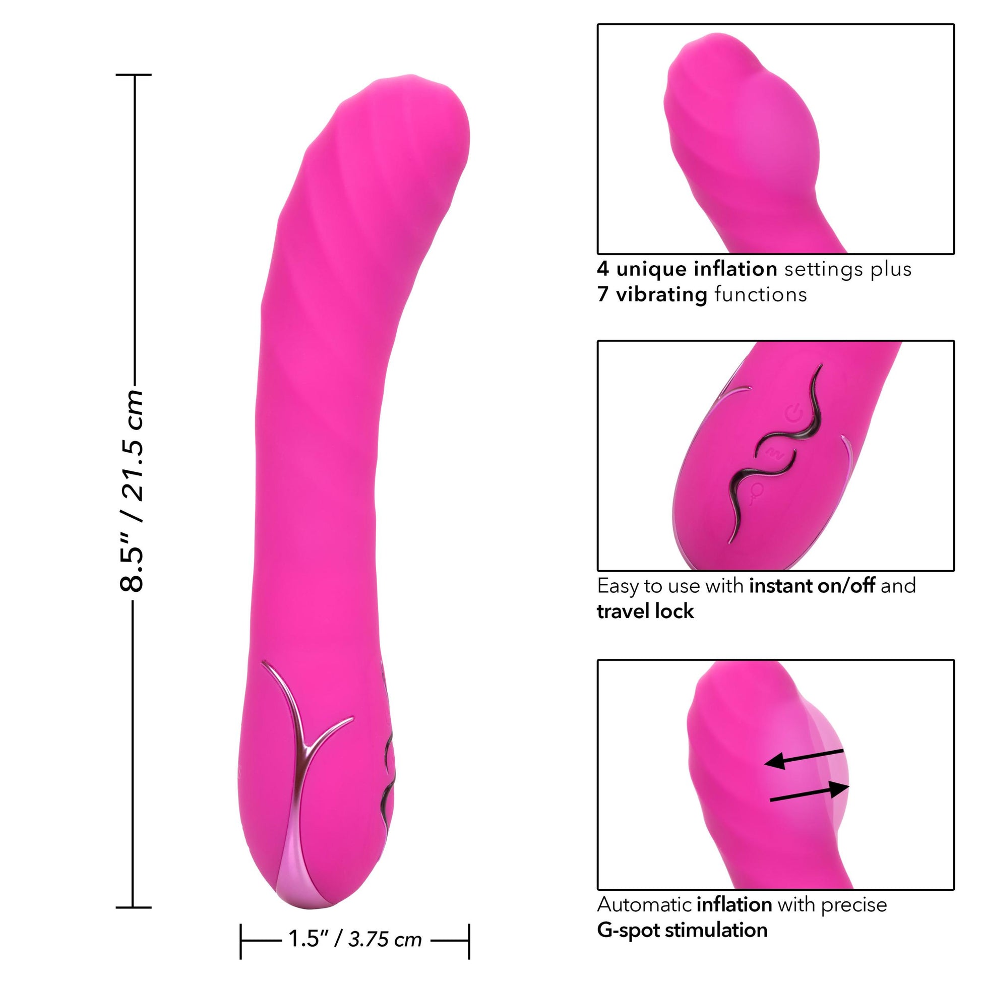 Insatiable G Inflatable G-Wand - Not Very Vanilla