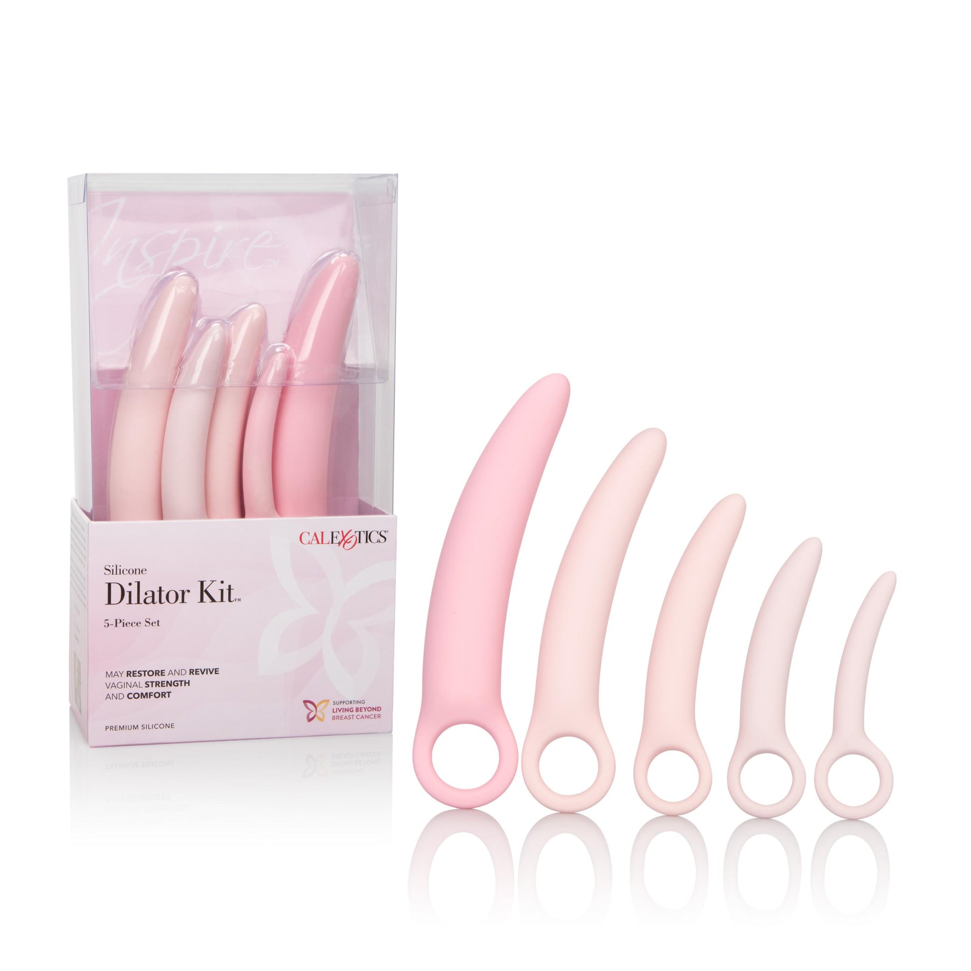 Inspire Silicone Dilator Kit - 5 Piece Set - Not Very Vanilla