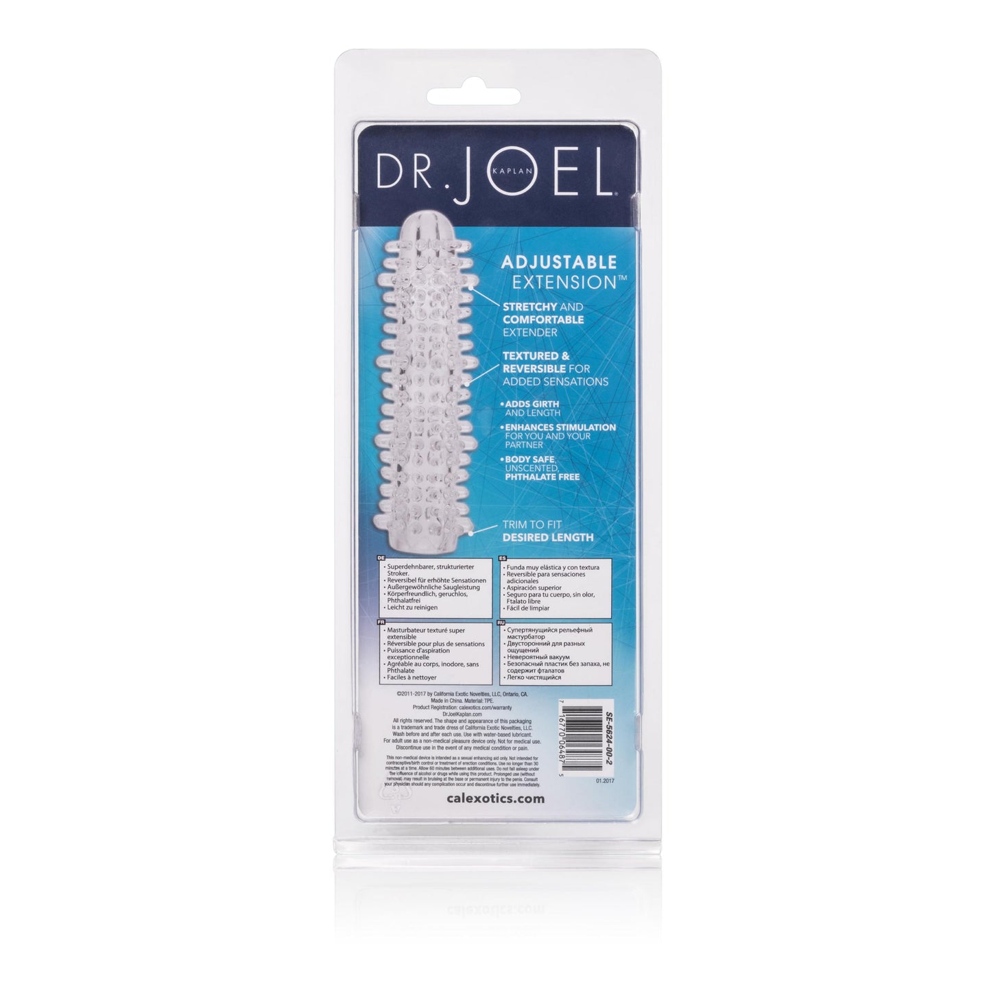 Dr. Joel Kaplan - Adjustable Extension With Added Grith - Clear - Not Very Vanilla