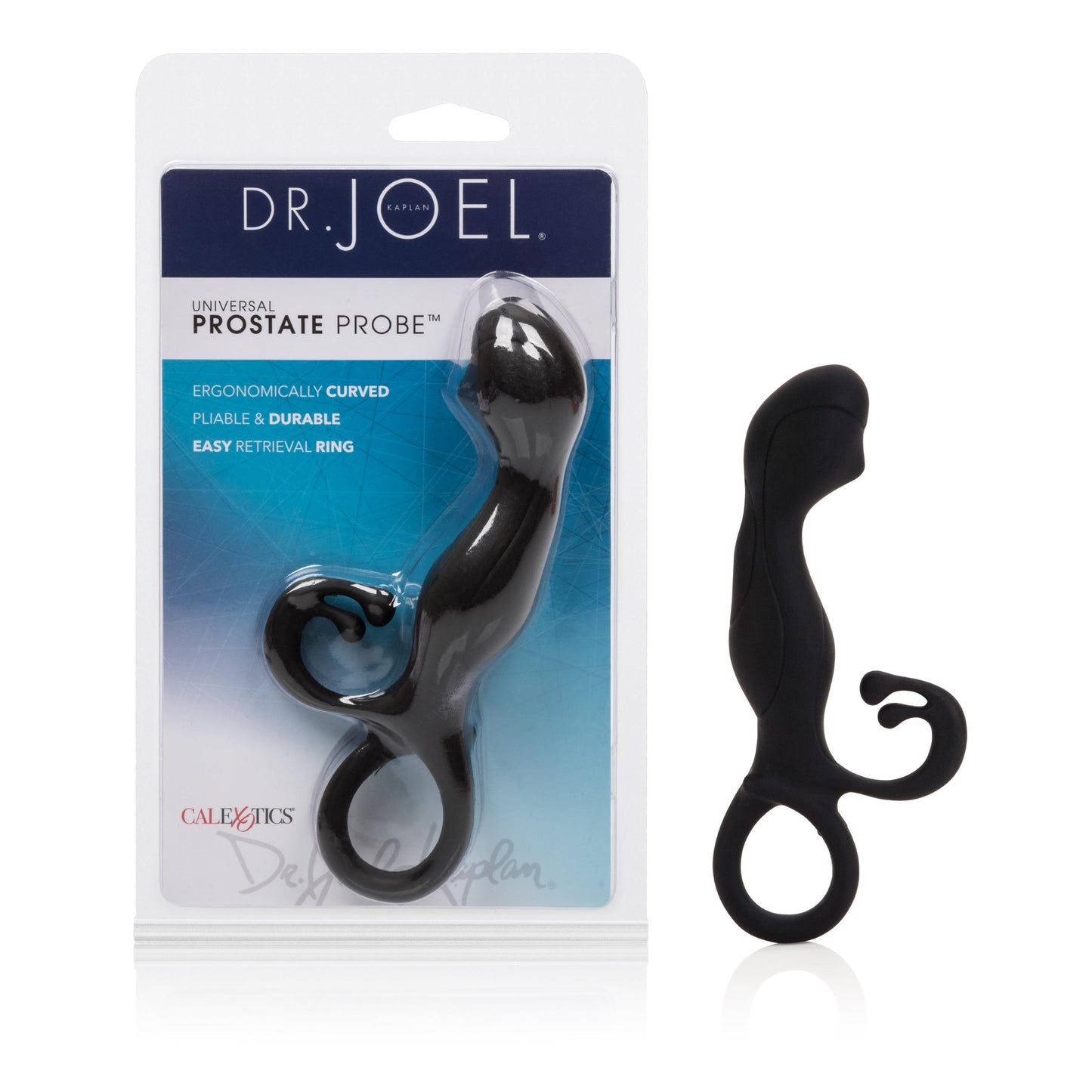 Dr. Joel Kaplan Universal Prostate Probe - Black - Not Very Vanilla