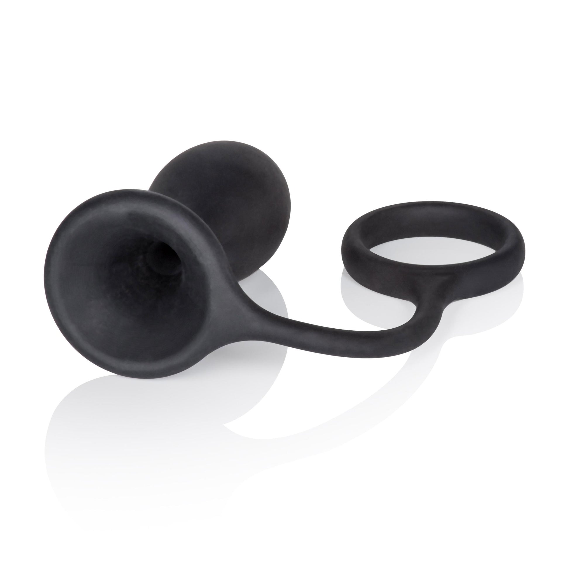 Dr. Joel Kaplan Prostate Probe and Ring - Black - Not Very Vanilla