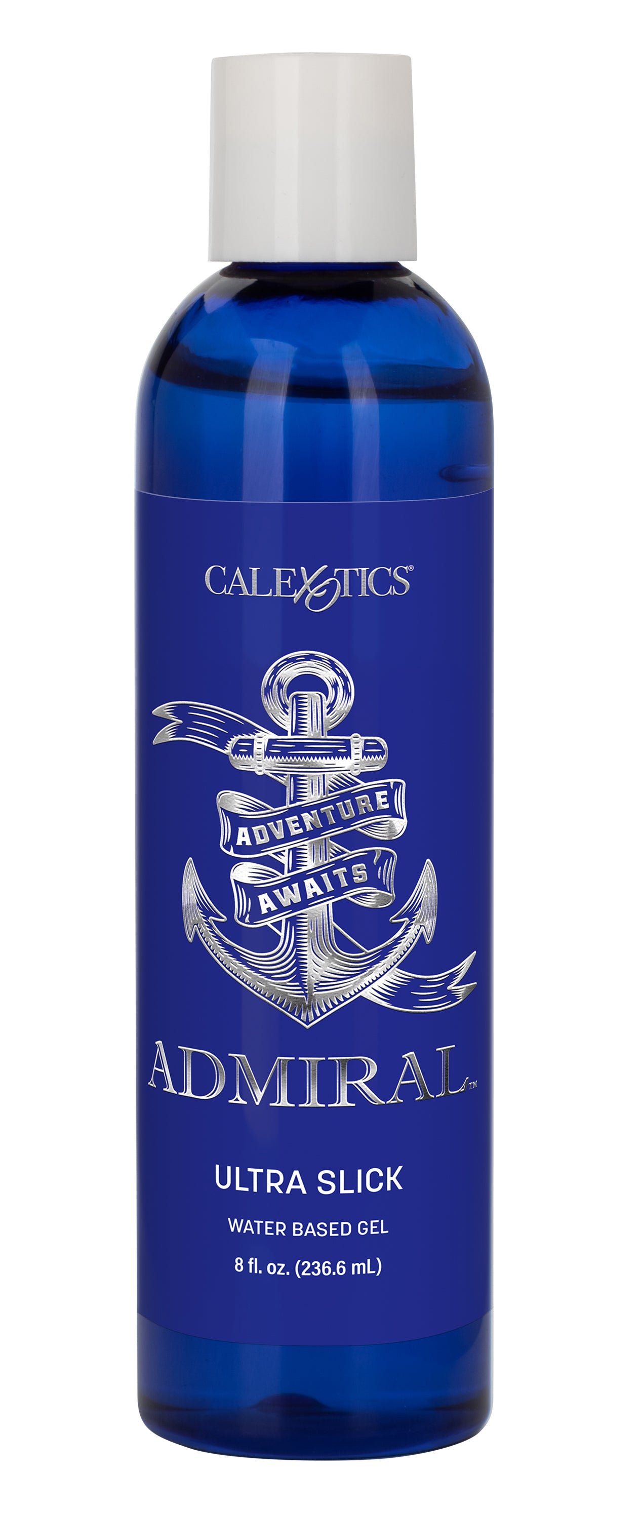 Admiral Ultra Slick Water Based Gel - 8 Fl. Oz. - Not Very Vanilla